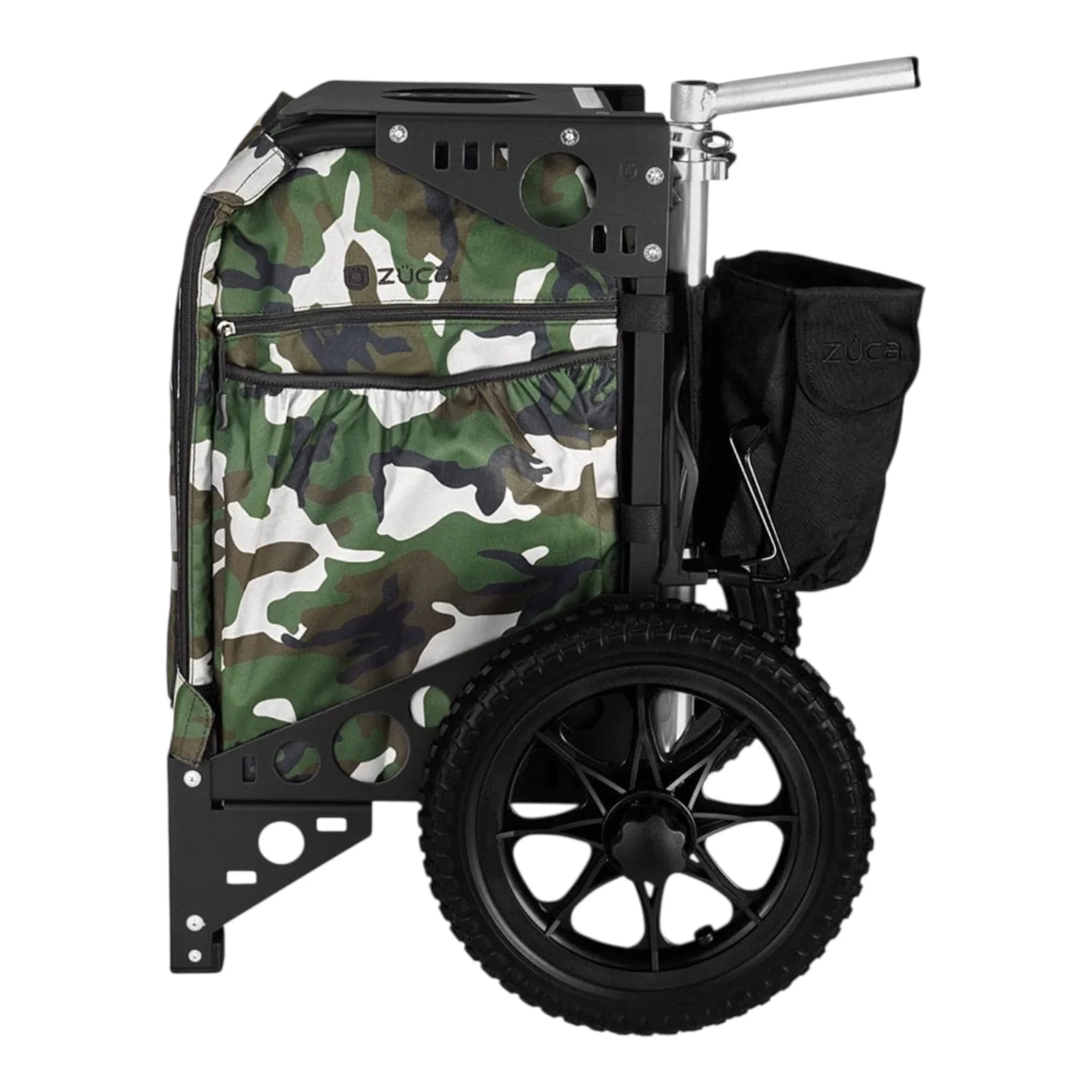 Zuca All-Terrain Cart with Camo Bag Disc Golf