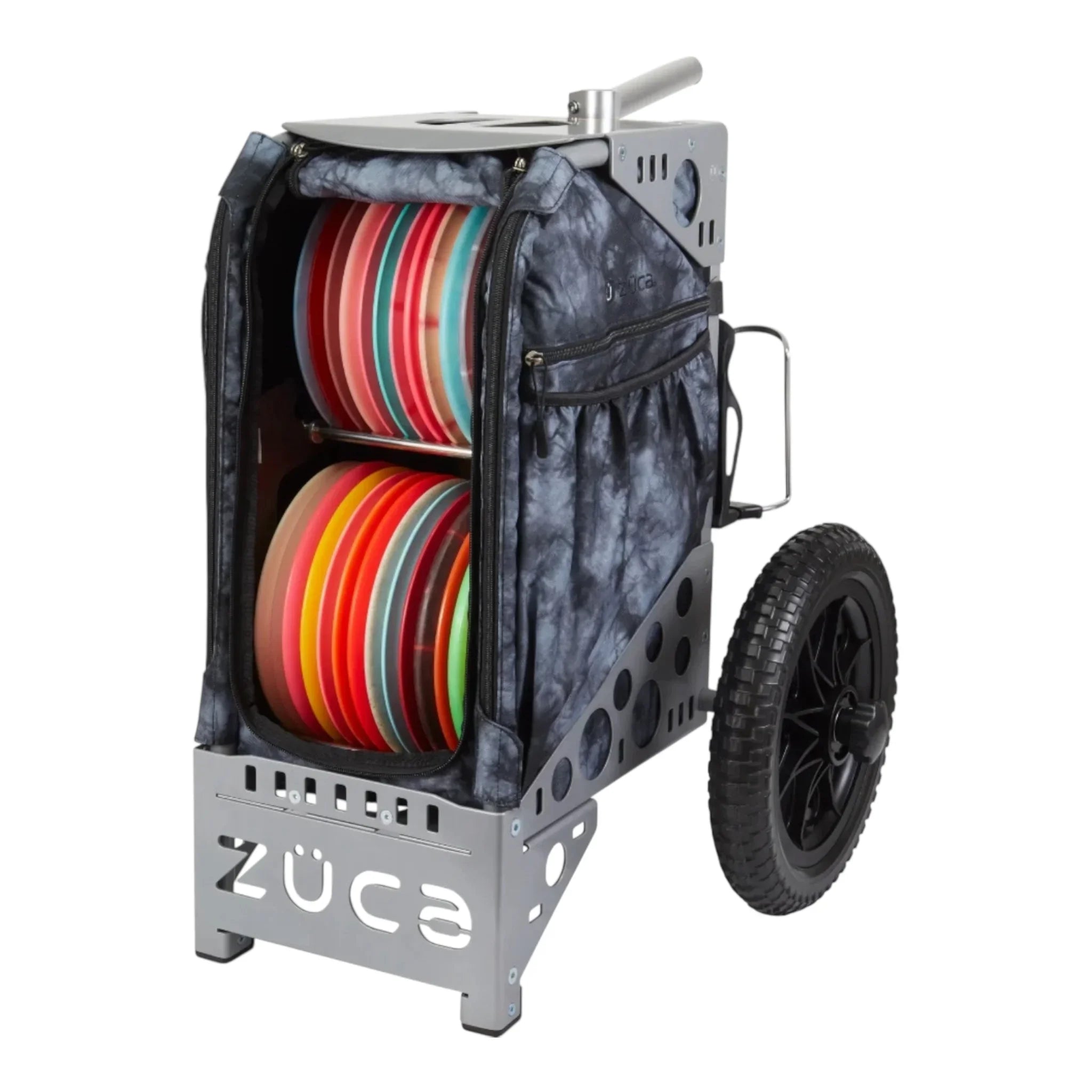 Zuca All-Terrain Disc Golf Cart with Storm Bag Disc Golf
