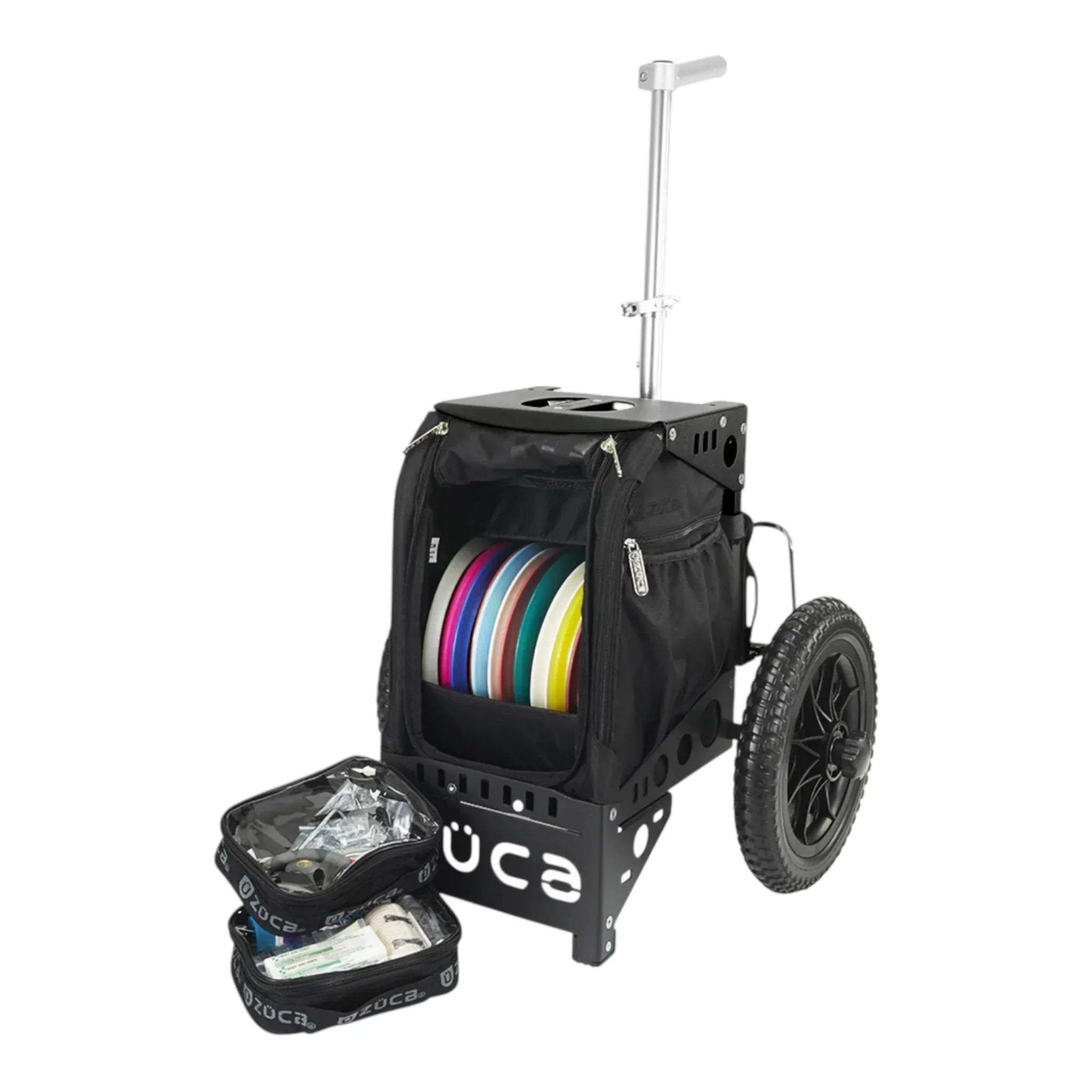 Zuca Compact Cart with Black Bag Disc Golf