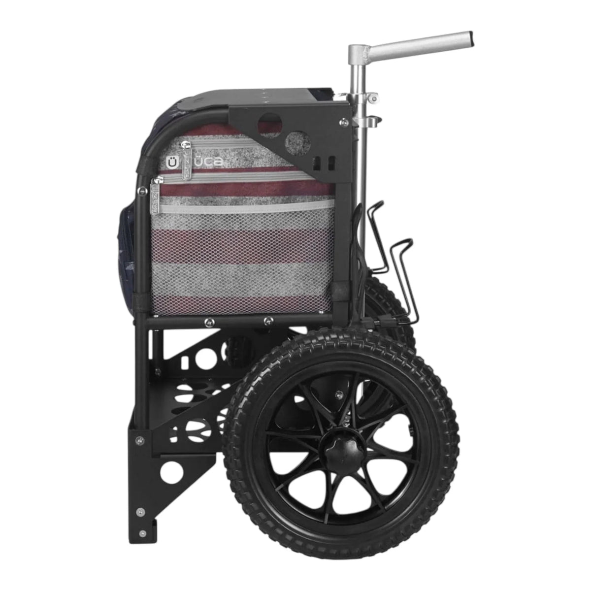 Zuca Transit Disc Golf Cart with Old Glory Bag Disc Golf