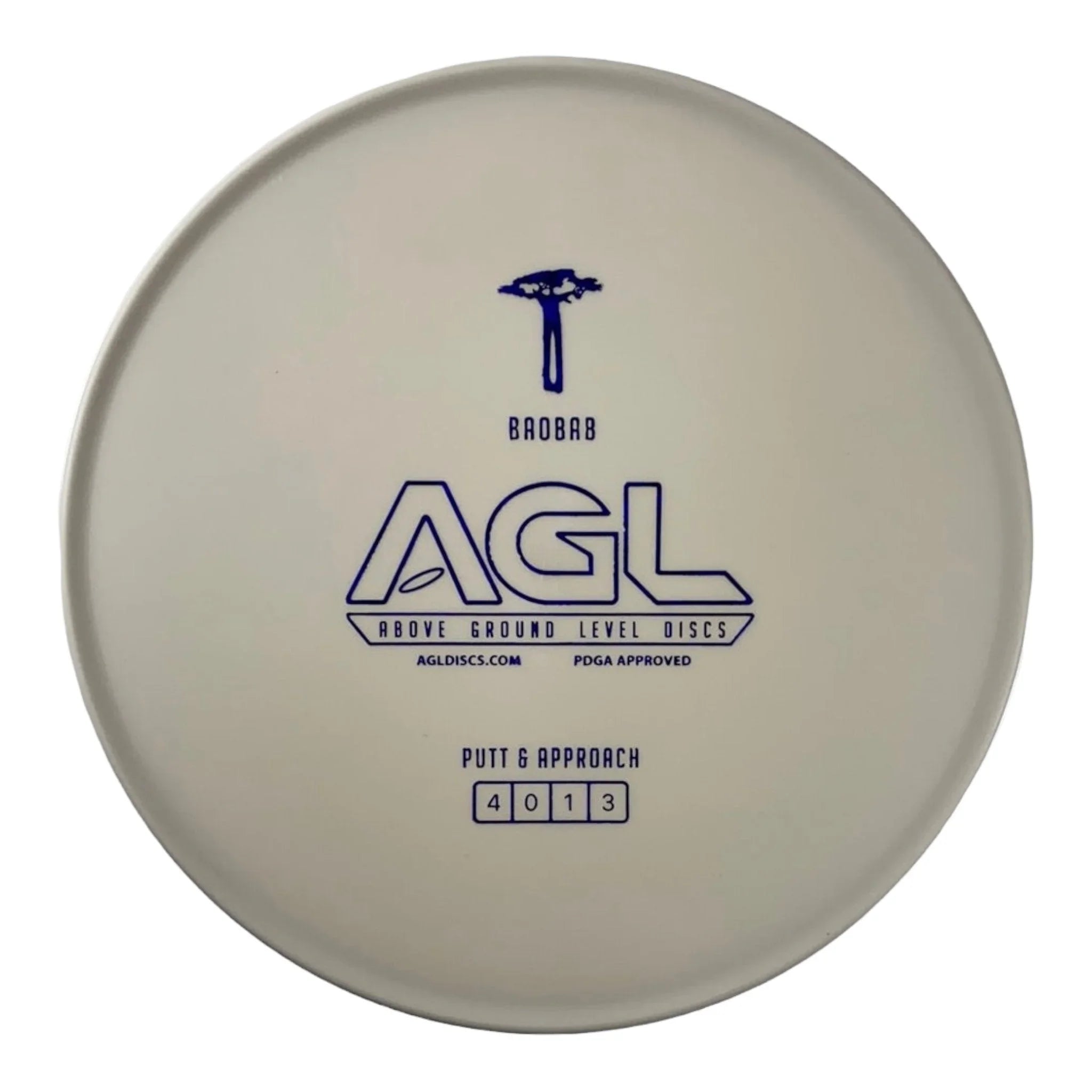 Above Ground Level Baobab | Woodland | White/Blue 173 - 175g Disc Golf