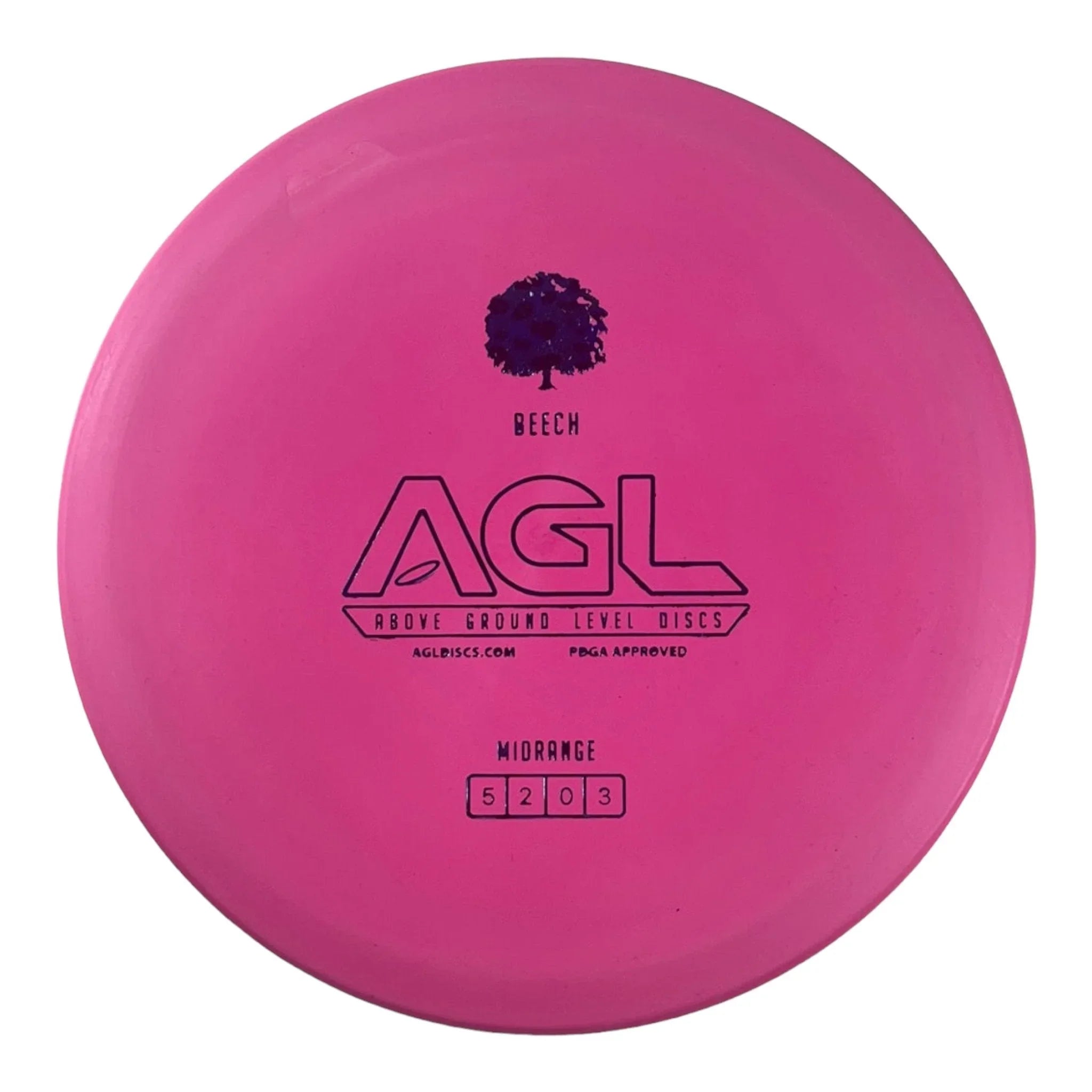 Above Ground Level Beech | Woodland | Pink/Blue 168g Disc Golf