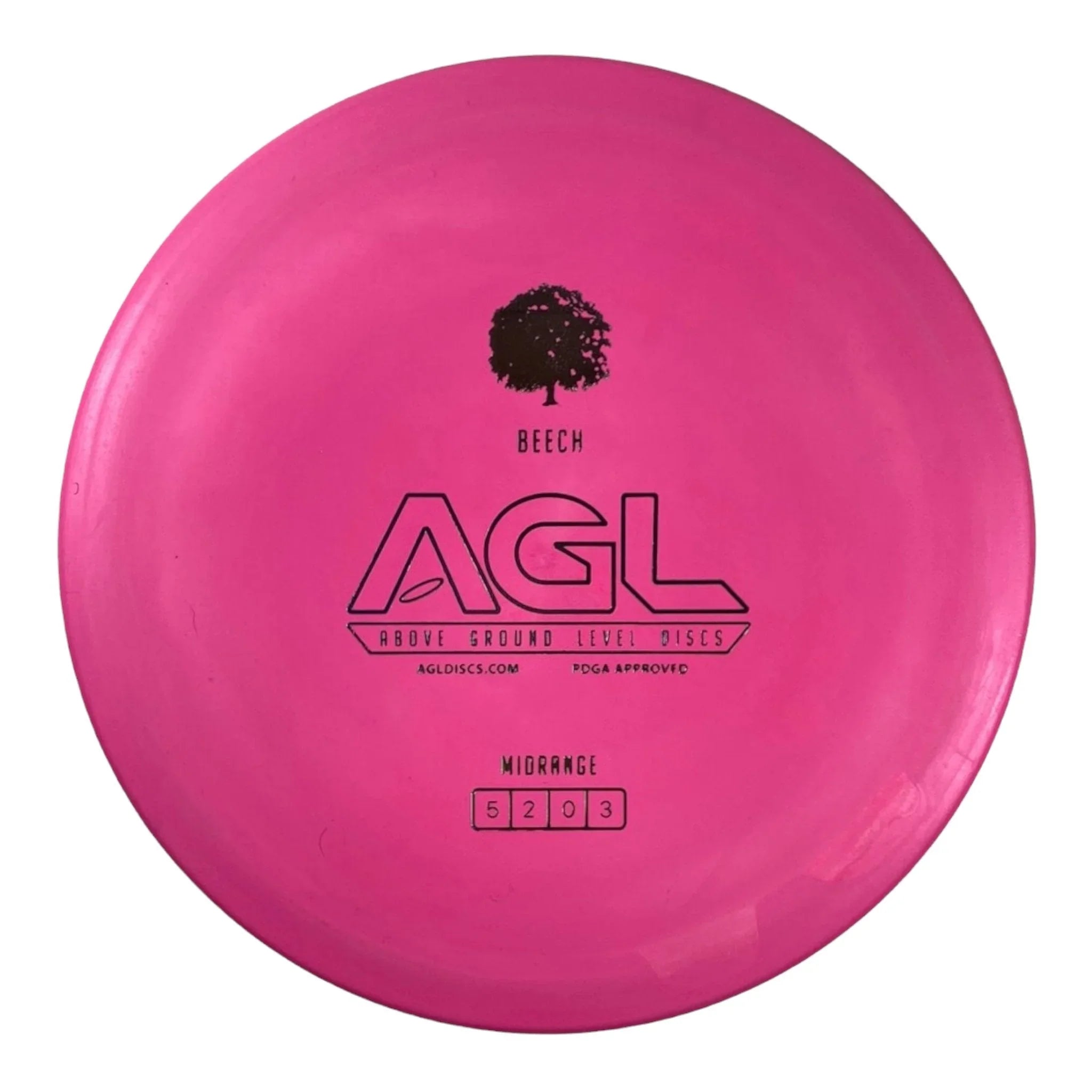 Above Ground Level Beech | Woodland | Pink/Holo 168g Disc Golf