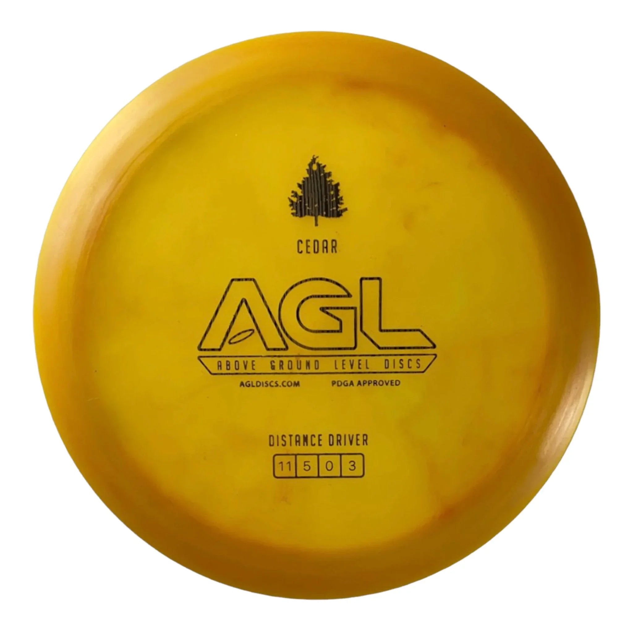 Above Ground Level Cedar | Alpine | Orange/Gold 171g Disc Golf