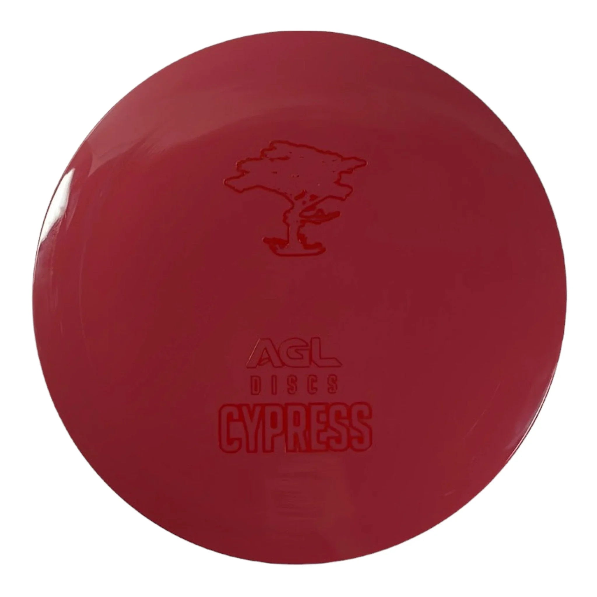 Above Ground Level Cypress | Treeline | Red/Red 175g Disc Golf