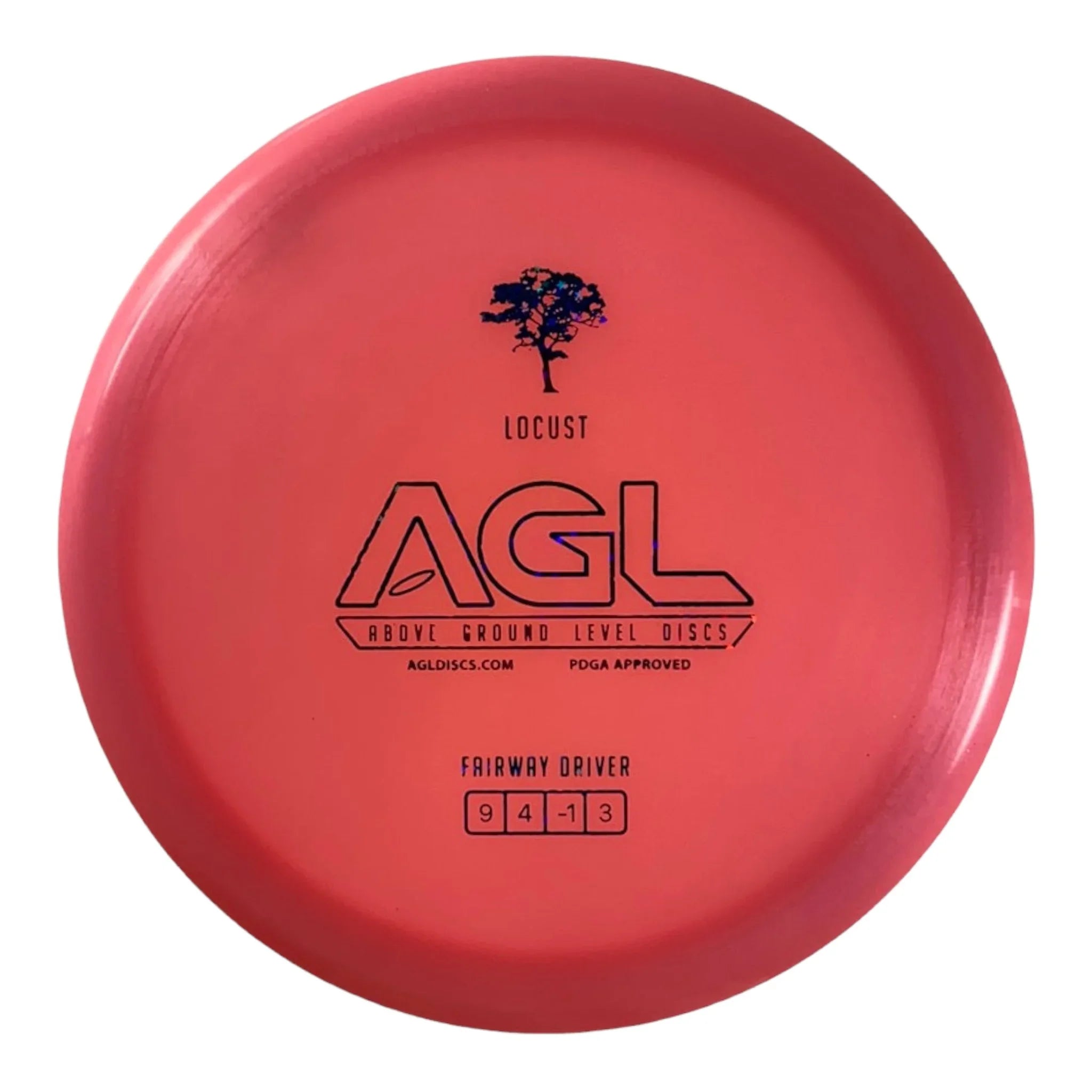 Above Ground Level Locust | Alpine | Pink/Rainbow 175g Disc Golf