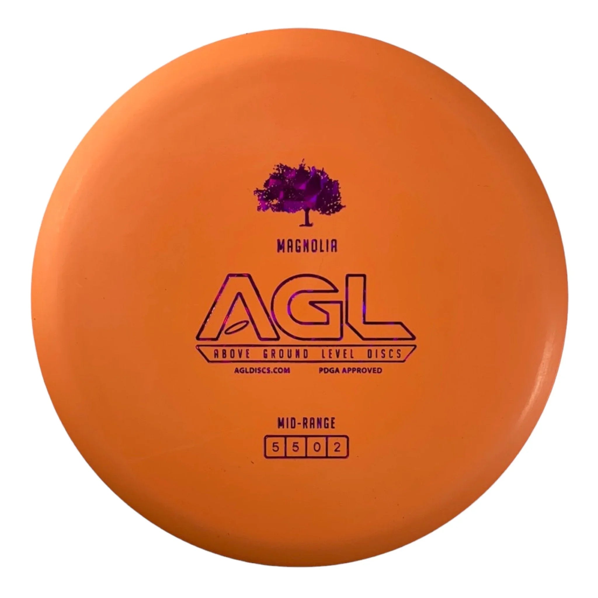 Above Ground Level Magnolia | Woodland | Orange/Pink 167g Disc Golf