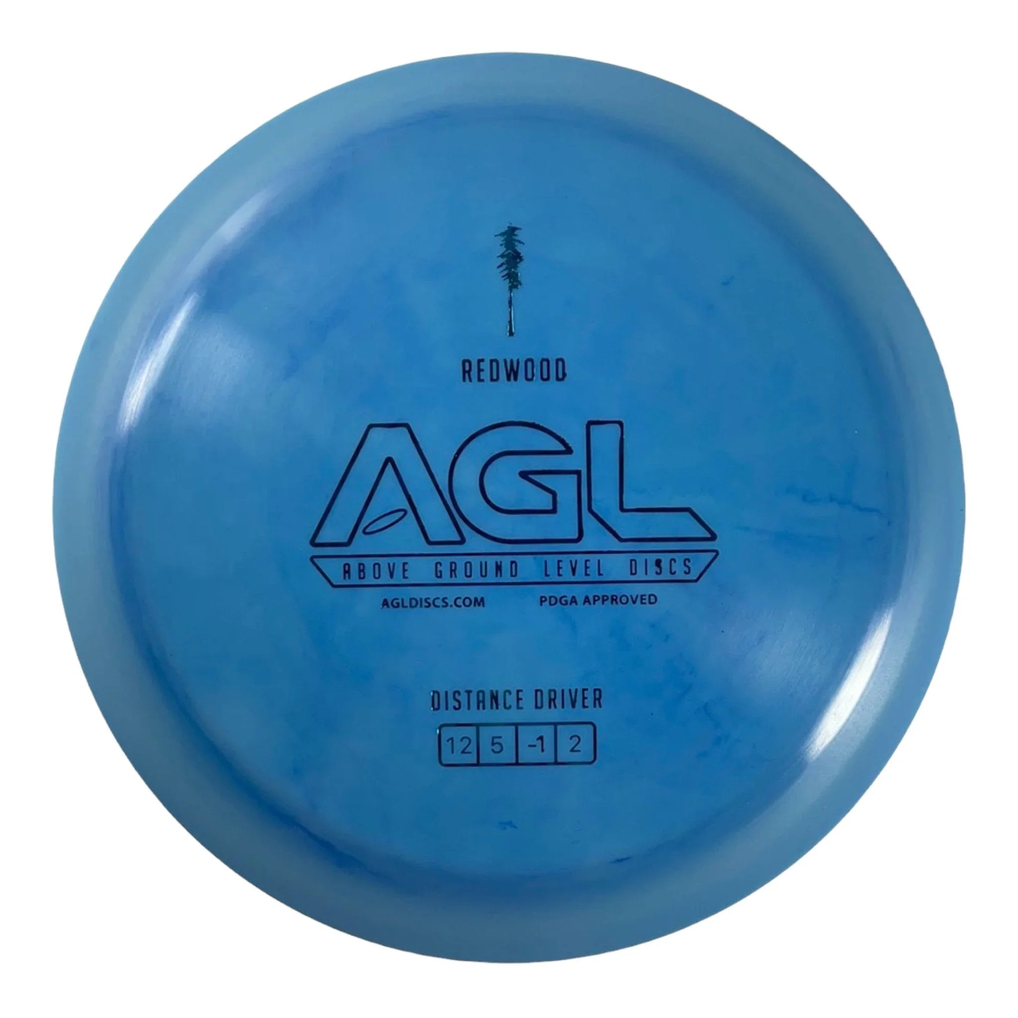 Above Ground Level Redwood | Alpine | Blue/Blue 167g Disc Golf