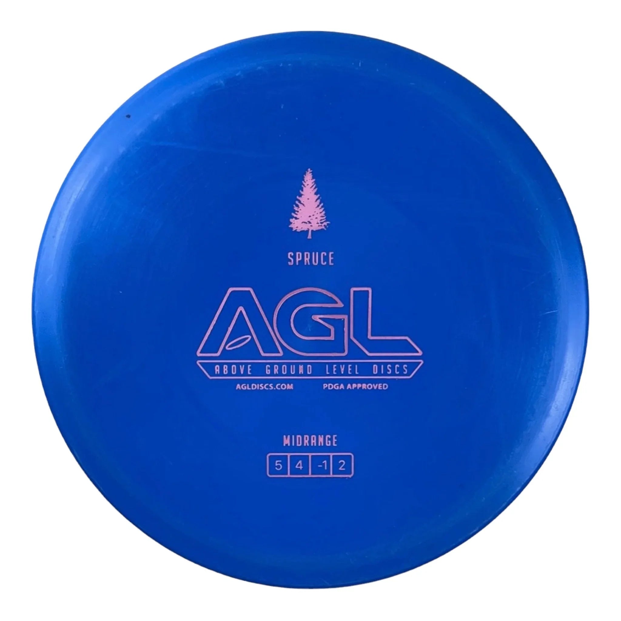 Above Ground Level Spruce | Woodland | Blue/Pink 178g Disc Golf