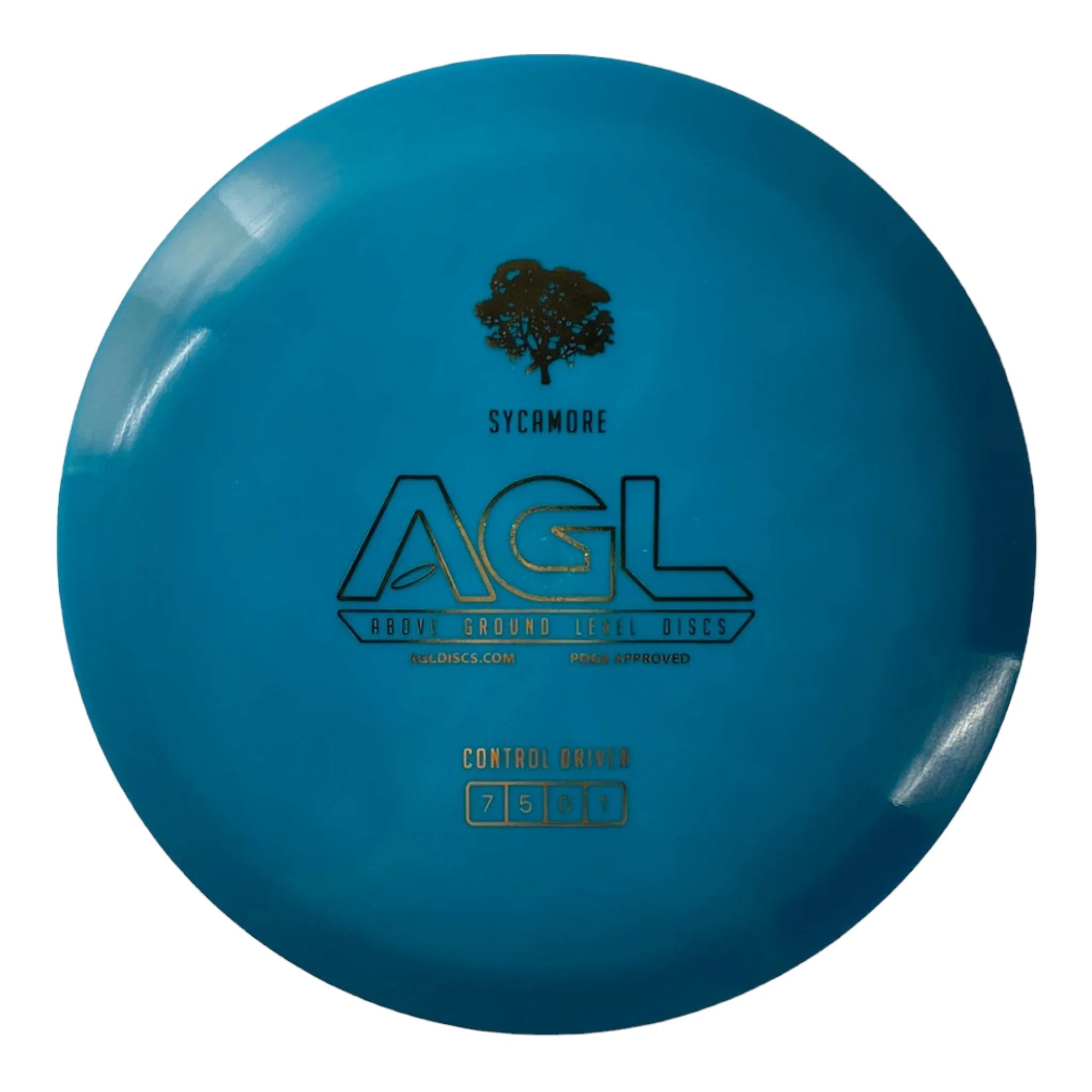 Above Ground Level Sycamore | Alpine | Blue/Gold 172g Disc Golf