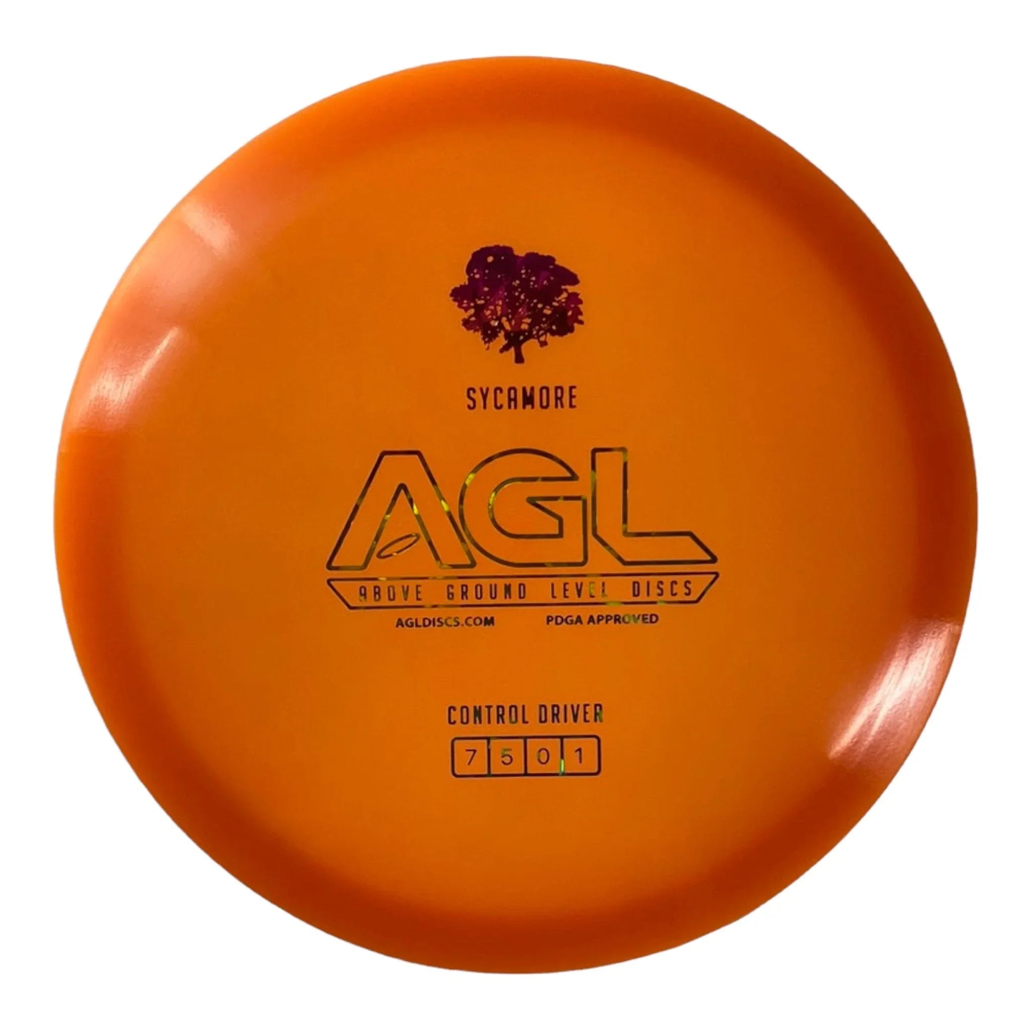 Above Ground Level Sycamore | Alpine | Orange/Rainbow 175g Disc Golf