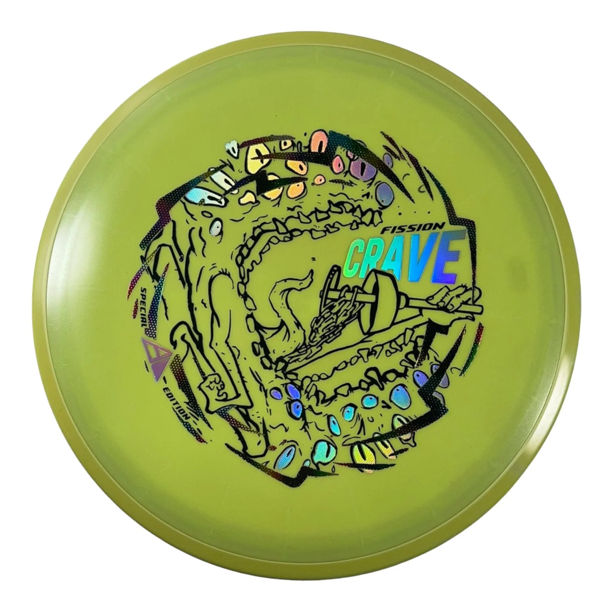 Axiom Discs Crave | Fission | Green/Green 169g (Special Edition) Disc Golf