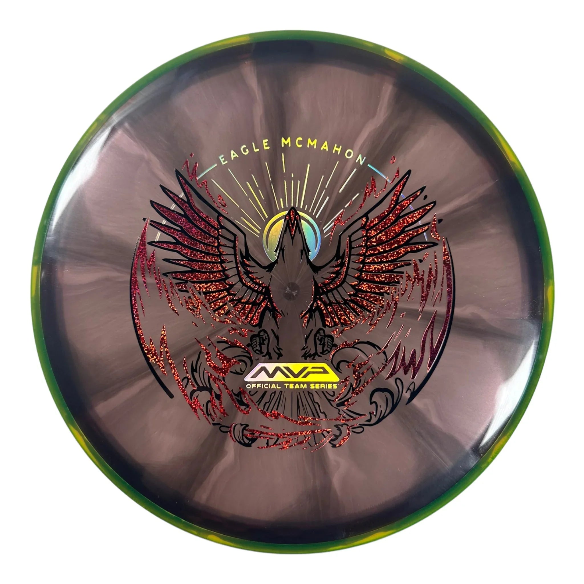 Axiom Discs Envy | Prism Proton | Brown/Yellow 174g (Eagle McMahon) Disc Golf