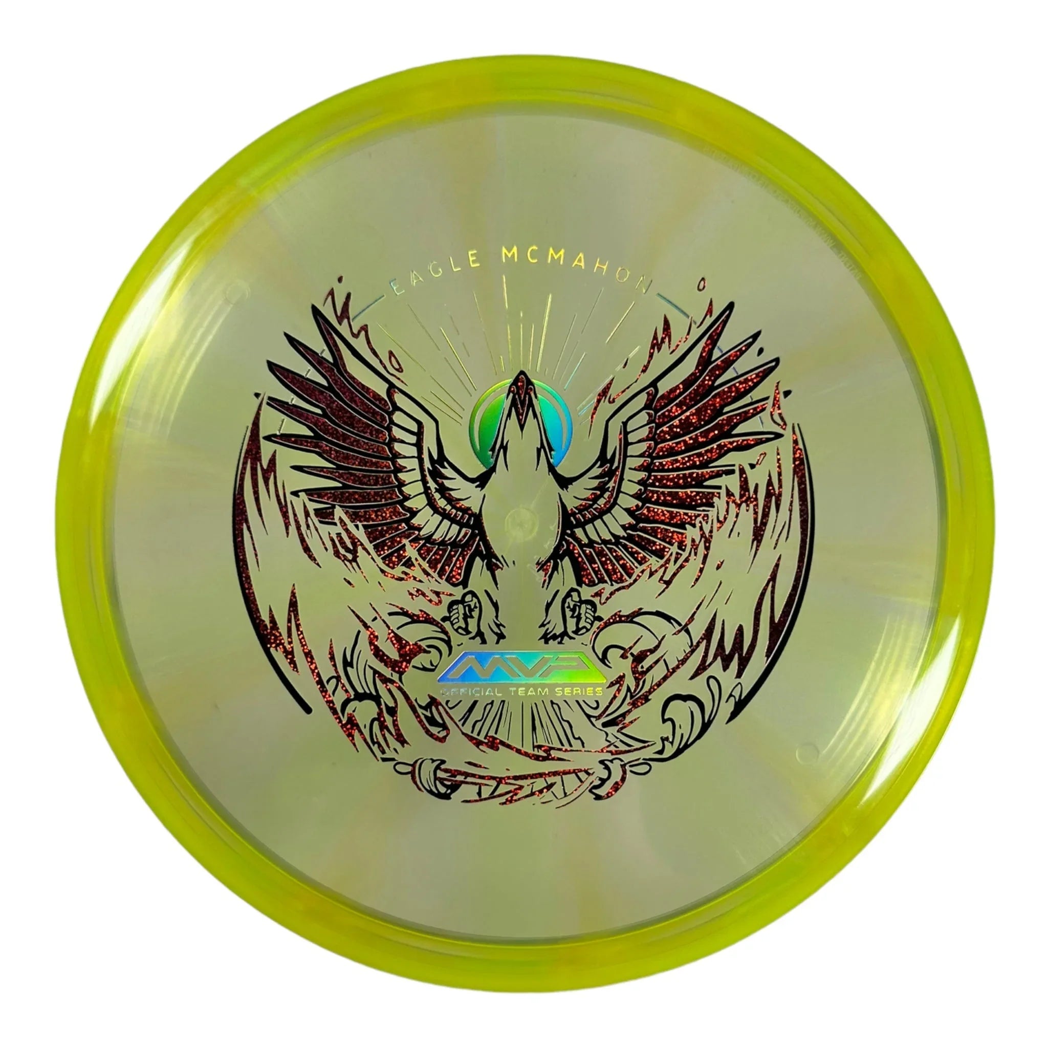 Axiom Discs Envy | Prism Proton | Yellow/Yellow 174g (Eagle McMahon) Disc Golf