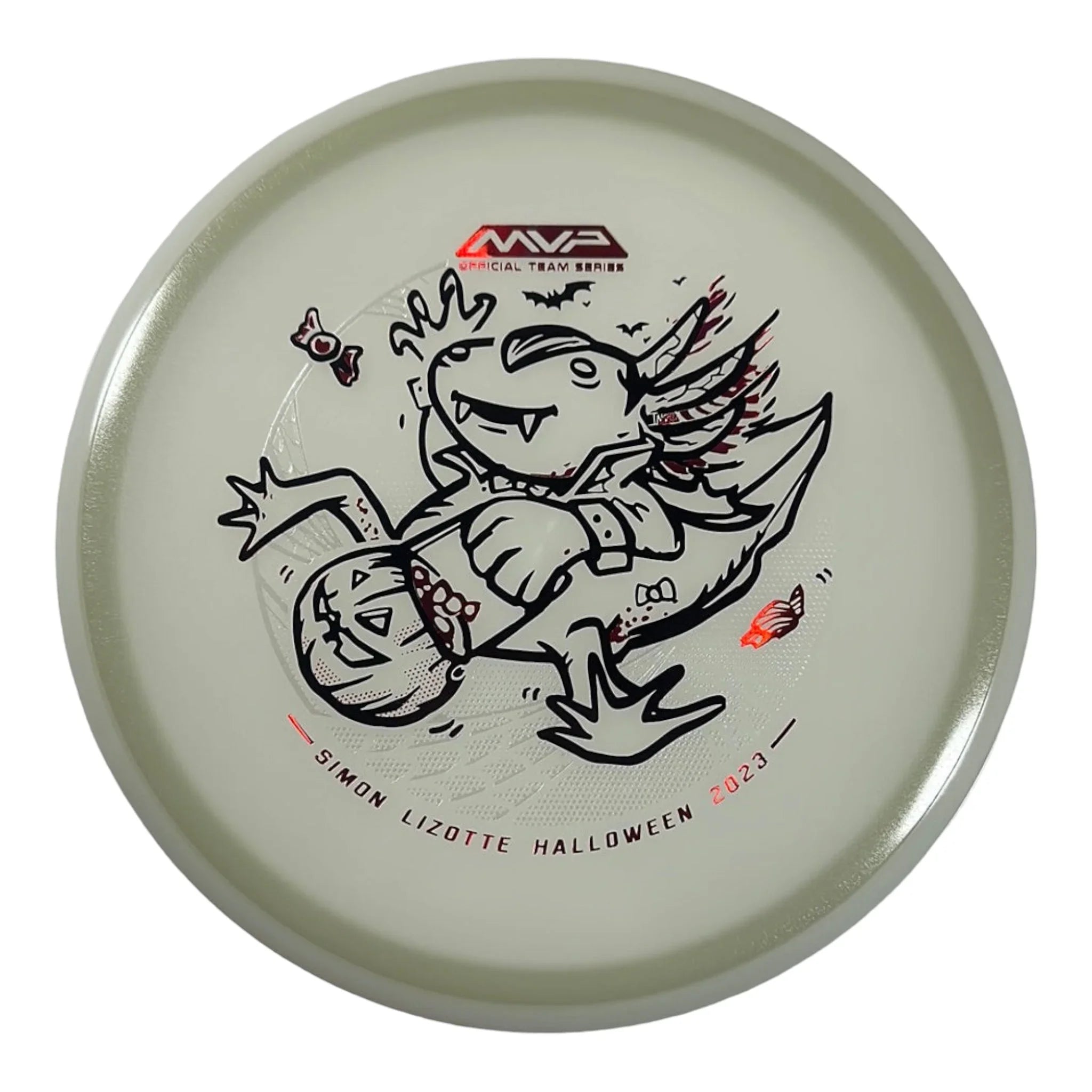 Axiom Discs Hex | Total Eclipse | Dracula/White Rim 174 - 176g (Simon Lizotte) Disc Golf