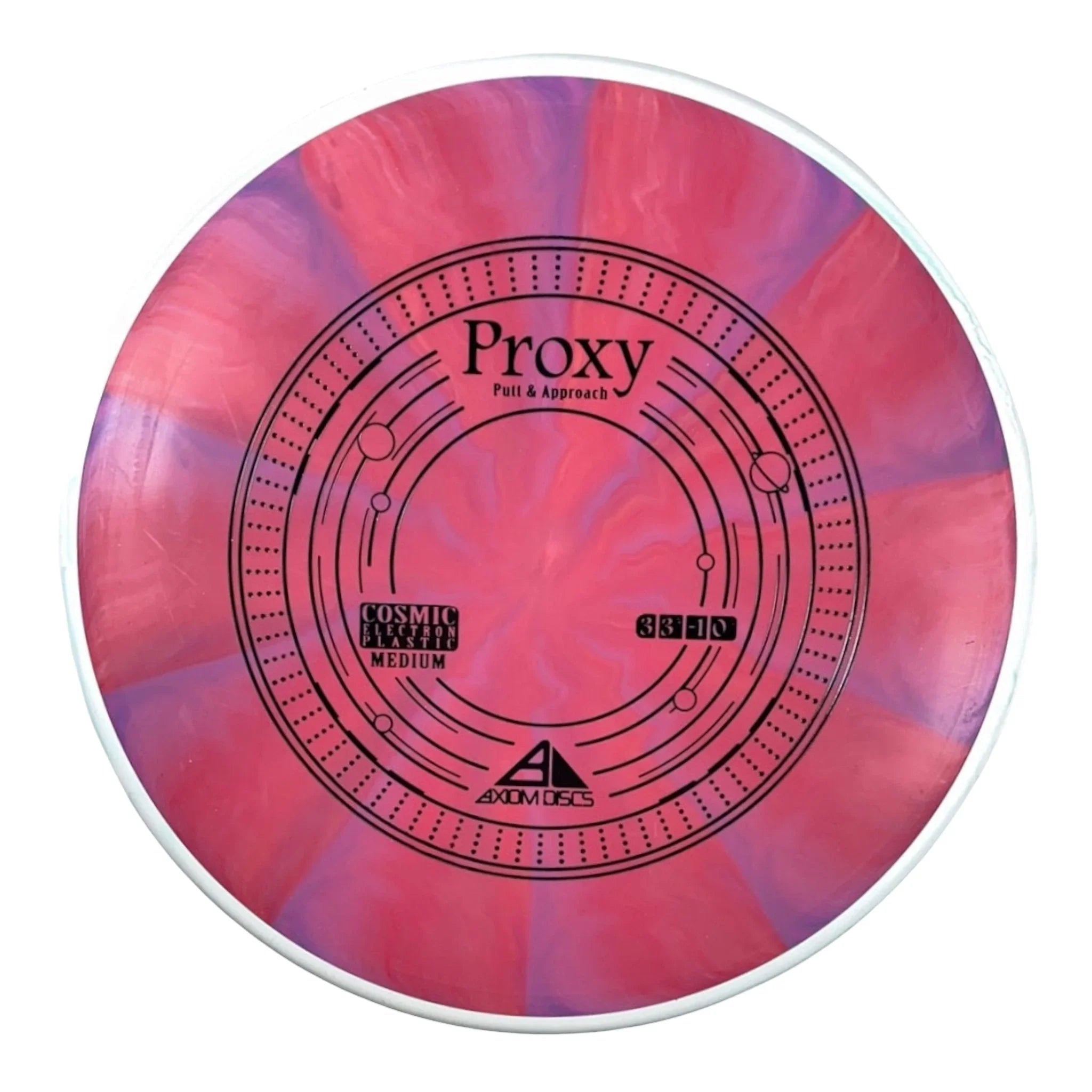Axiom Discs Proxy | Cosmic Electron Medium | Red/White 169g Disc Golf