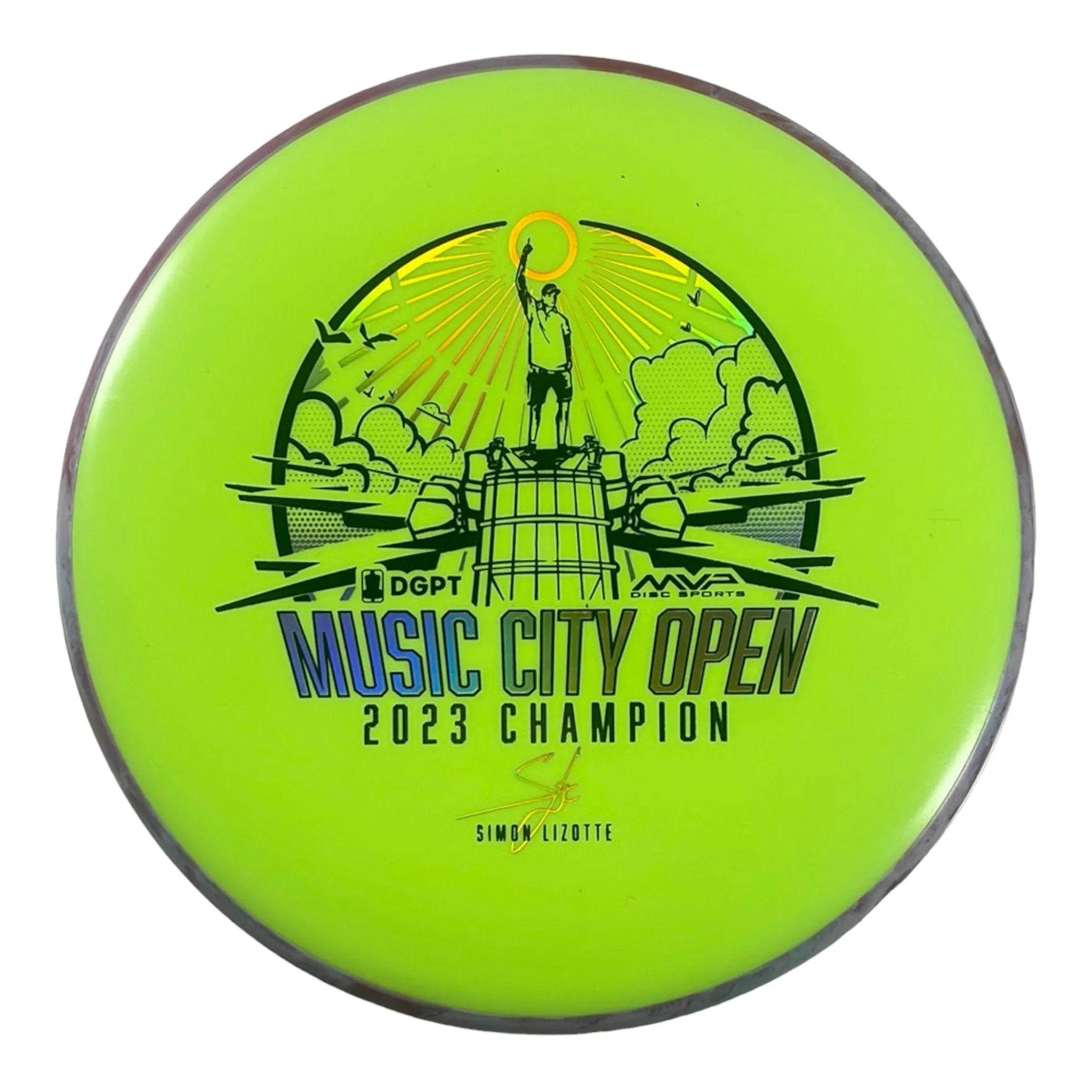 Axiom Discs Proxy | Fission | Green/Red 174g (Simon Lizotte) Disc Golf