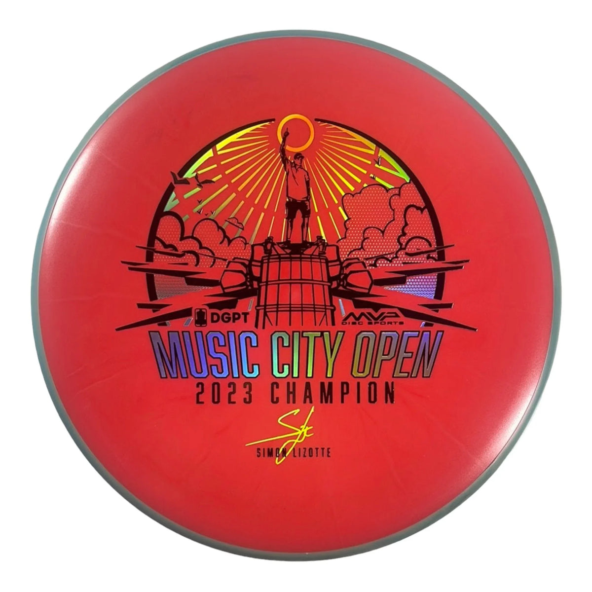 Axiom Discs Proxy | Fission | Red/Grey 167g (Simon Lizotte) Disc Golf