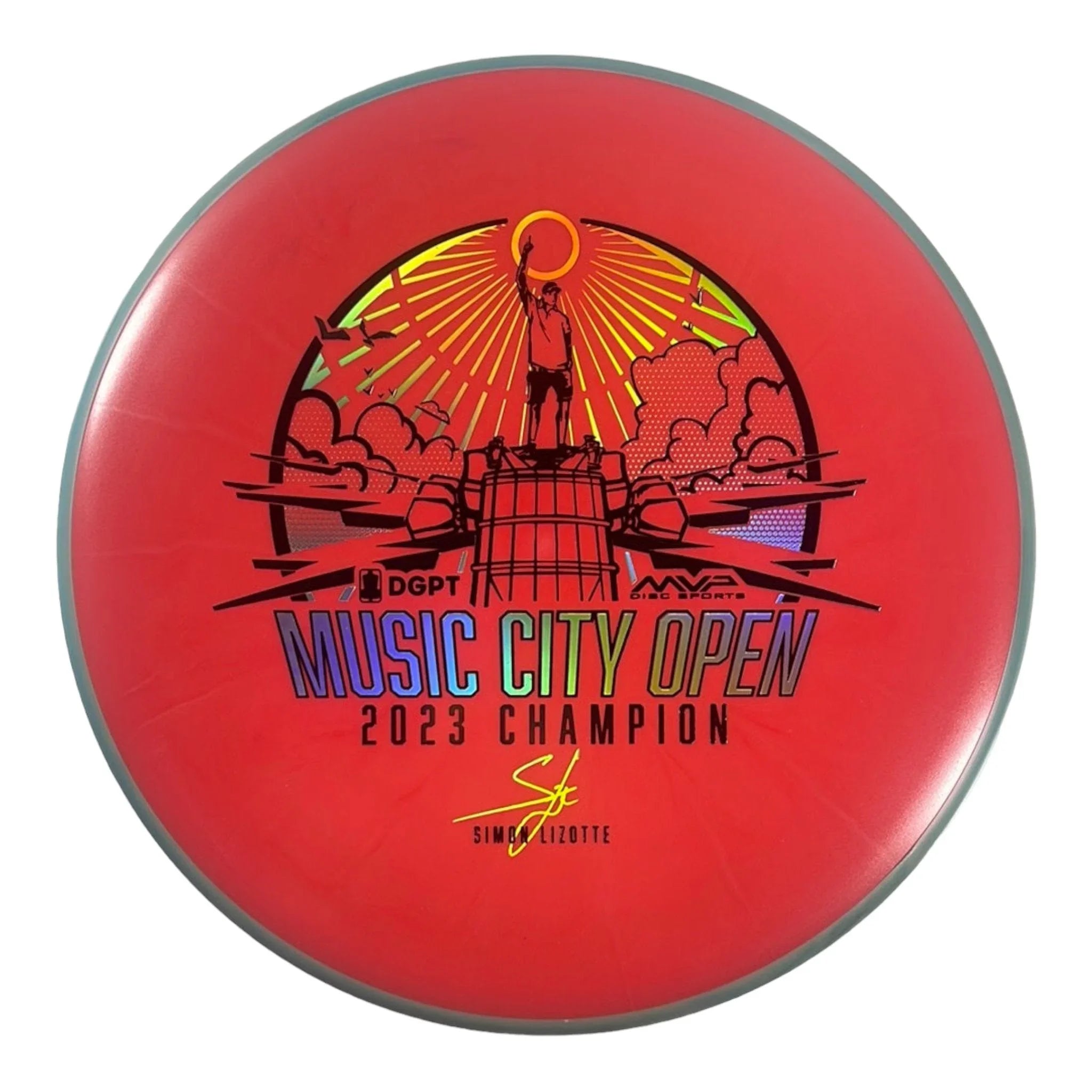 Axiom Discs Proxy | Fission | Red/Grey 167g (Simon Lizotte) Disc Golf