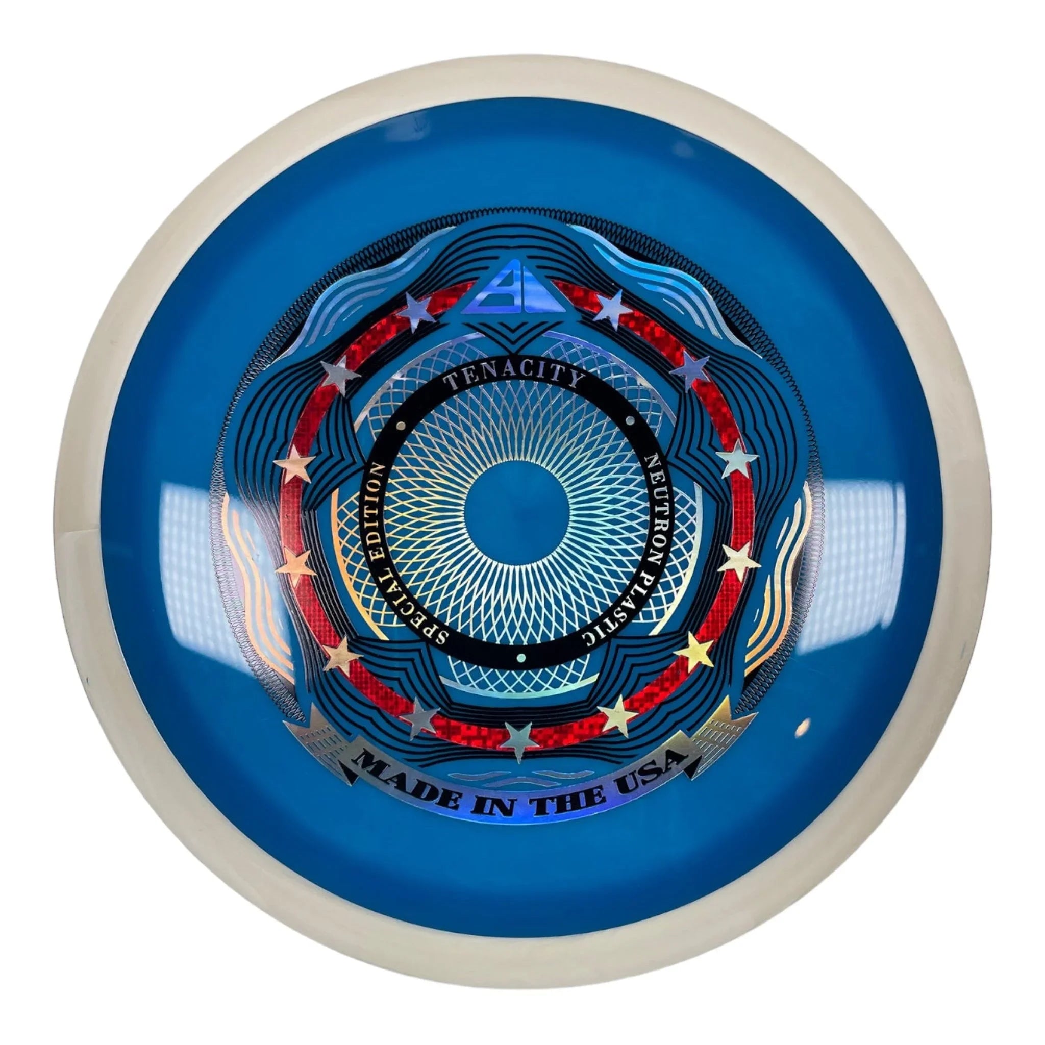 Axiom Discs Tenacity | Neutron | White/Blue 172 - 173g (Special Edition) Disc Golf