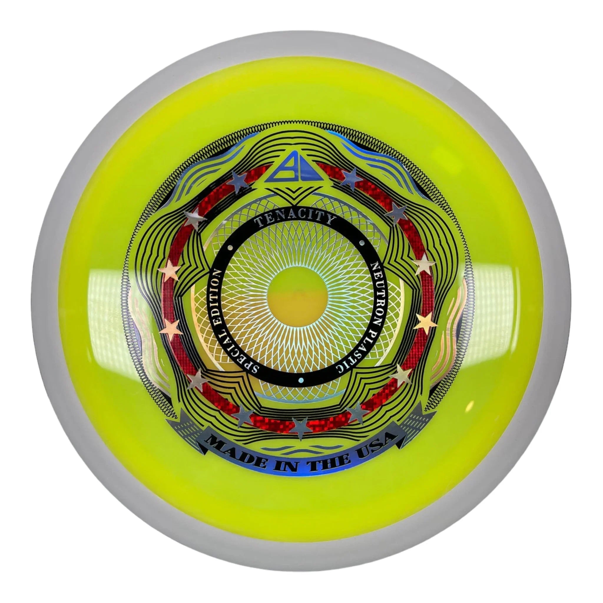 Axiom Discs Tenacity | Neutron | Yellow/White 173 - 174g (Special Edition) Disc Golf