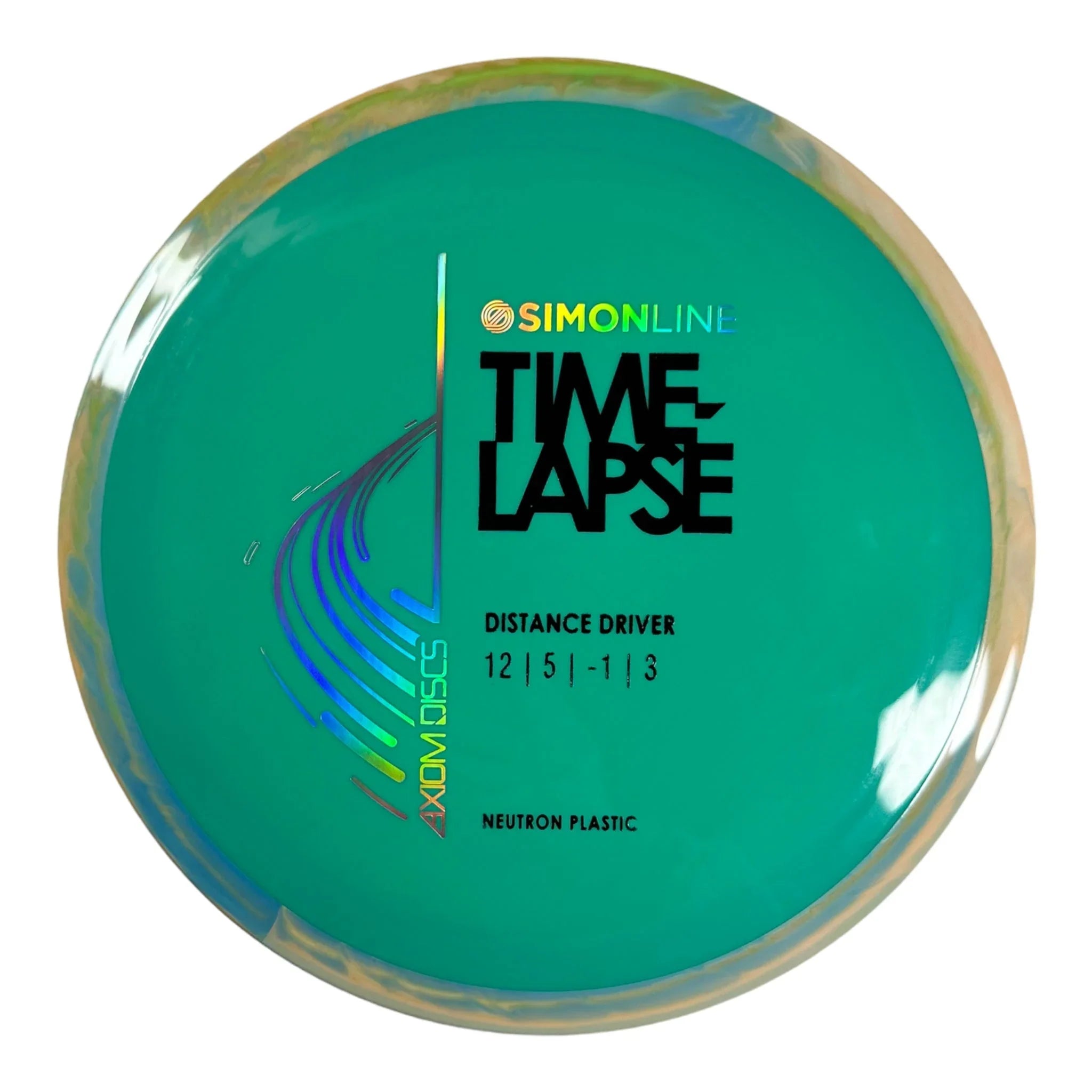 Axiom Discs Time - Lapse | Neutron | Green/Orange 173g Disc Golf
