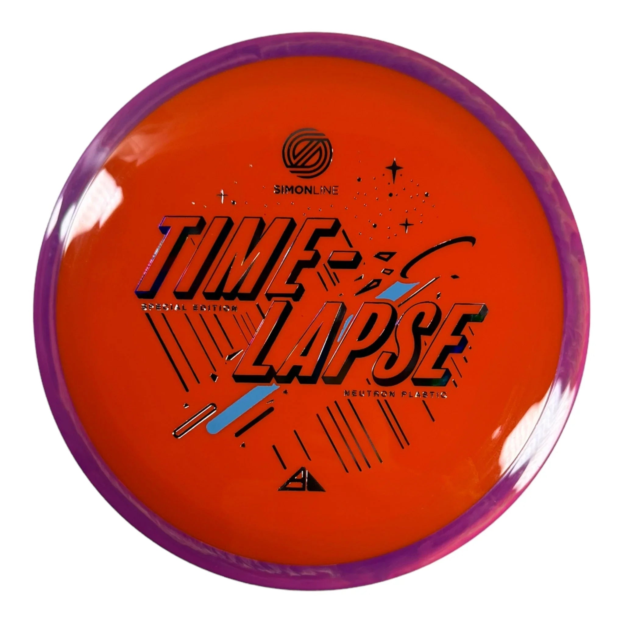 Axiom Discs Time - Lapse | Neutron | Orange/Purple 174g (Special Edition) Disc Golf