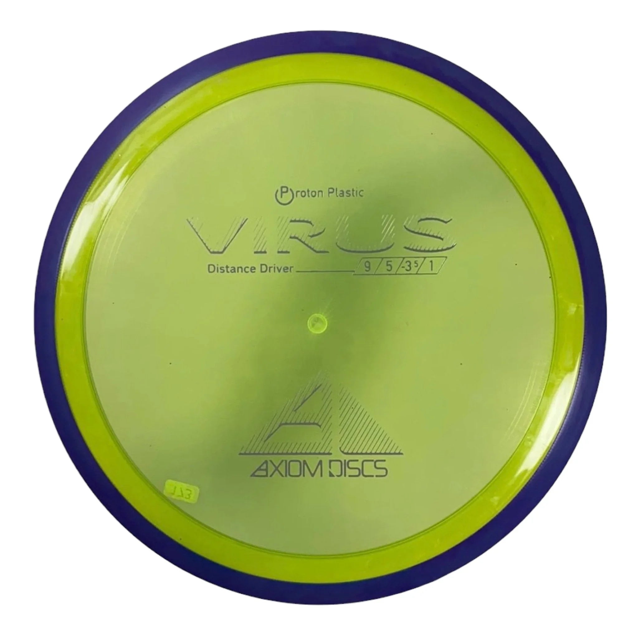 Axiom Discs Virus | Proton | Yellow/Purple 173g Disc Golf