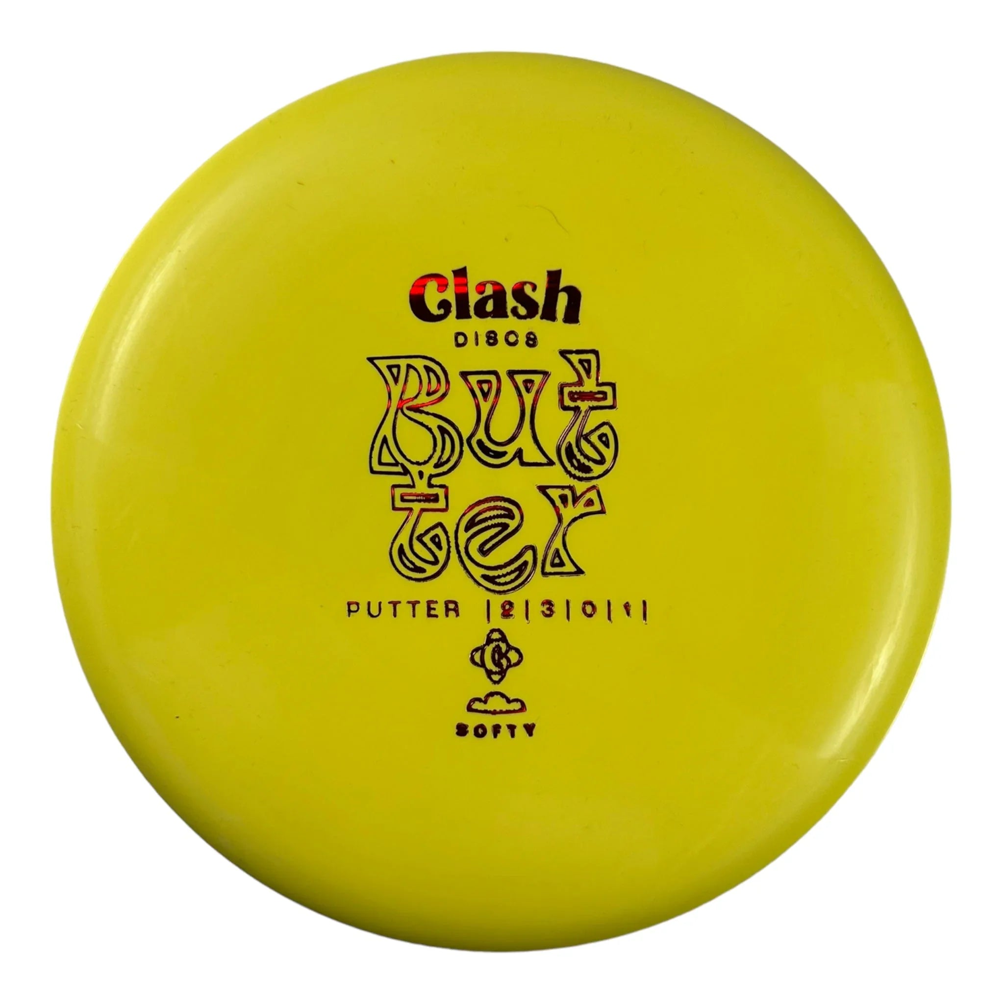 Clash Discs Butter | Softy | Yellow/Red 169 - 170g Disc Golf