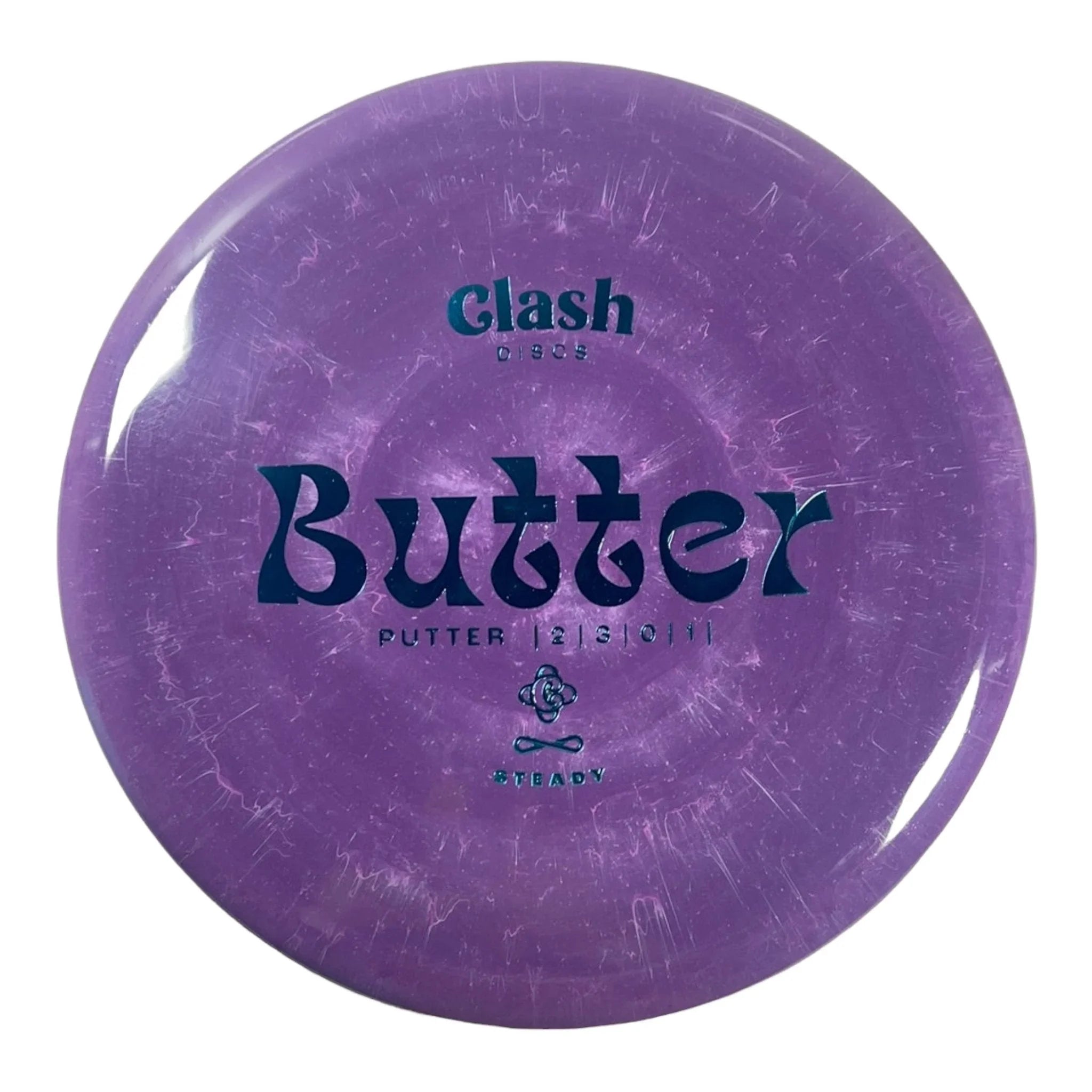 Clash Discs Butter | Steady | Purple/Blue 176g Disc Golf
