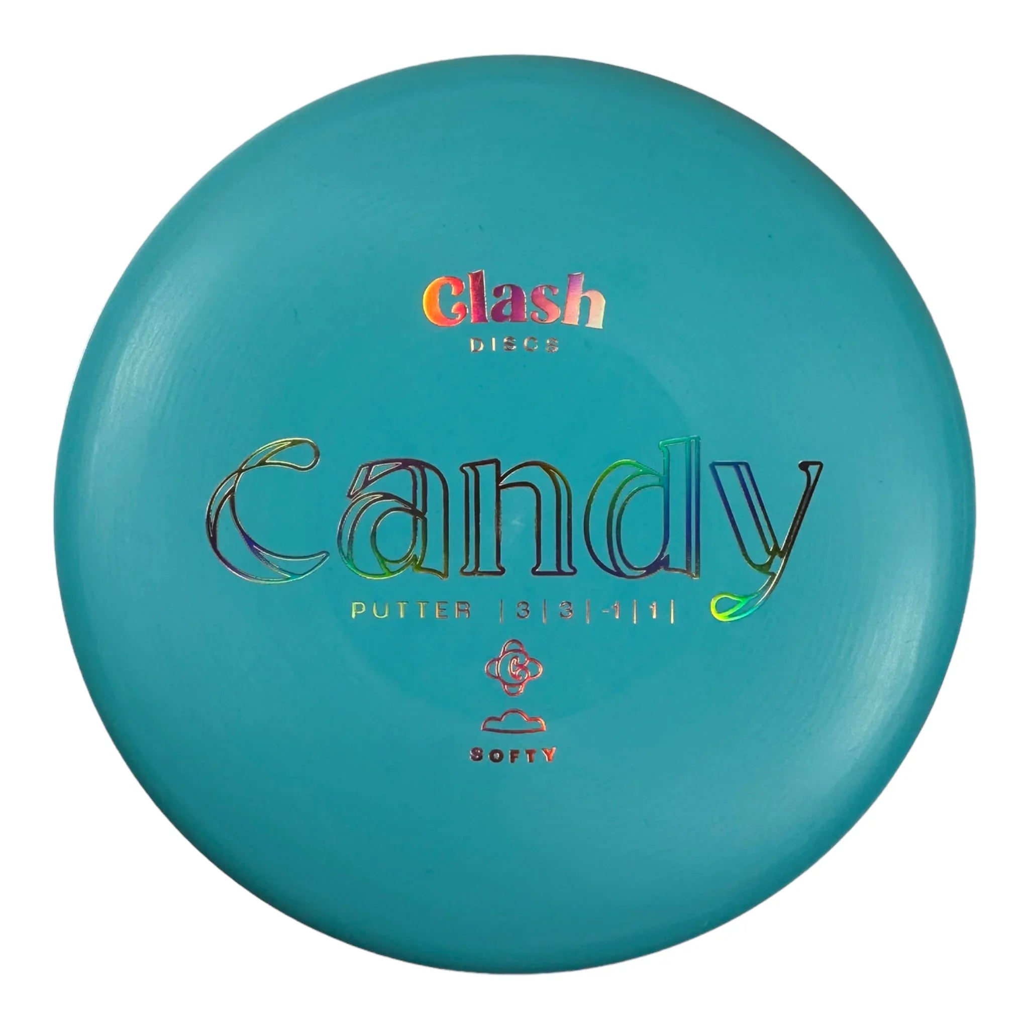 Clash Discs Candy | Softy | Blue/Gold 168 - 172g Disc Golf