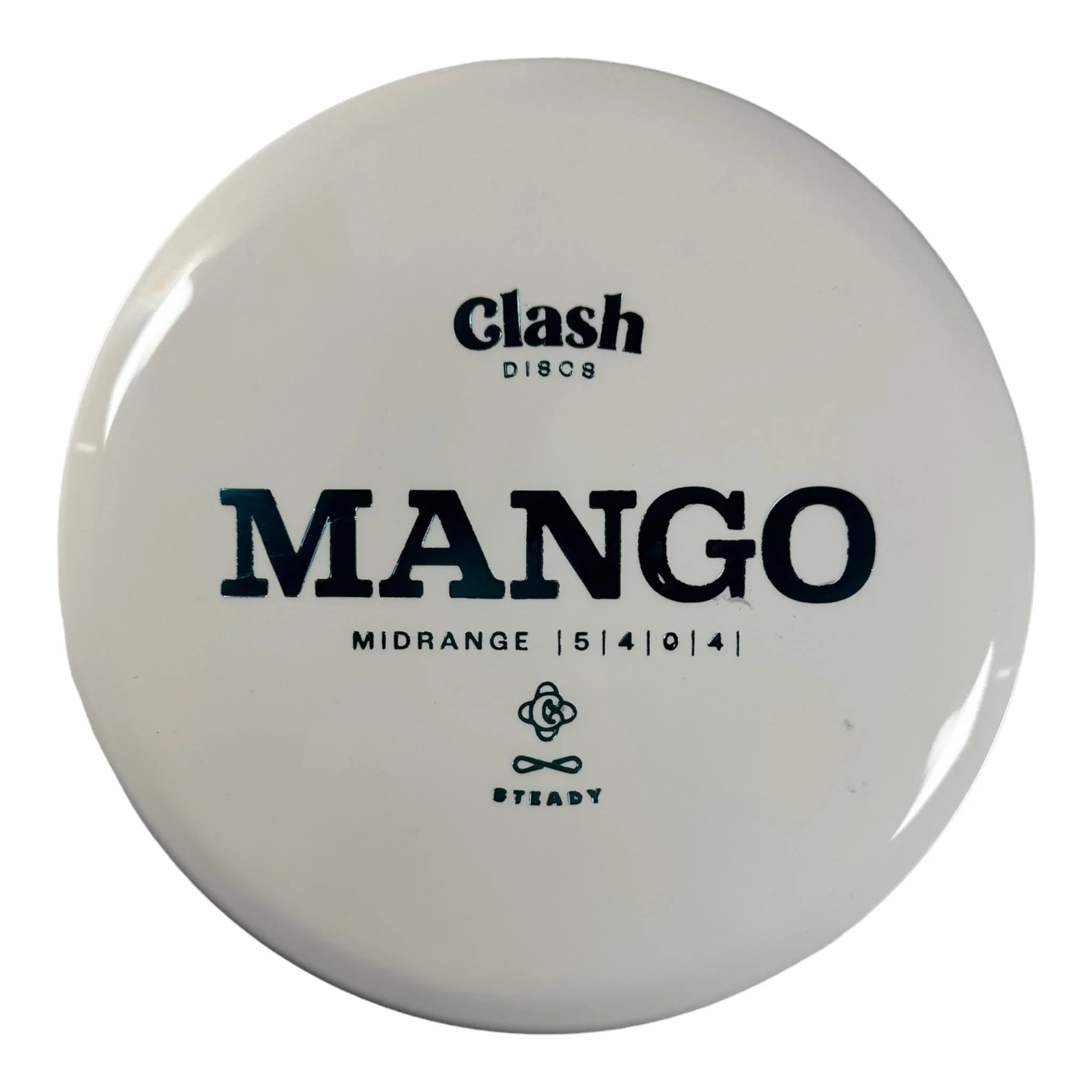 Clash Discs Mango | Steady | White/Blue 170 - 171g Disc Golf