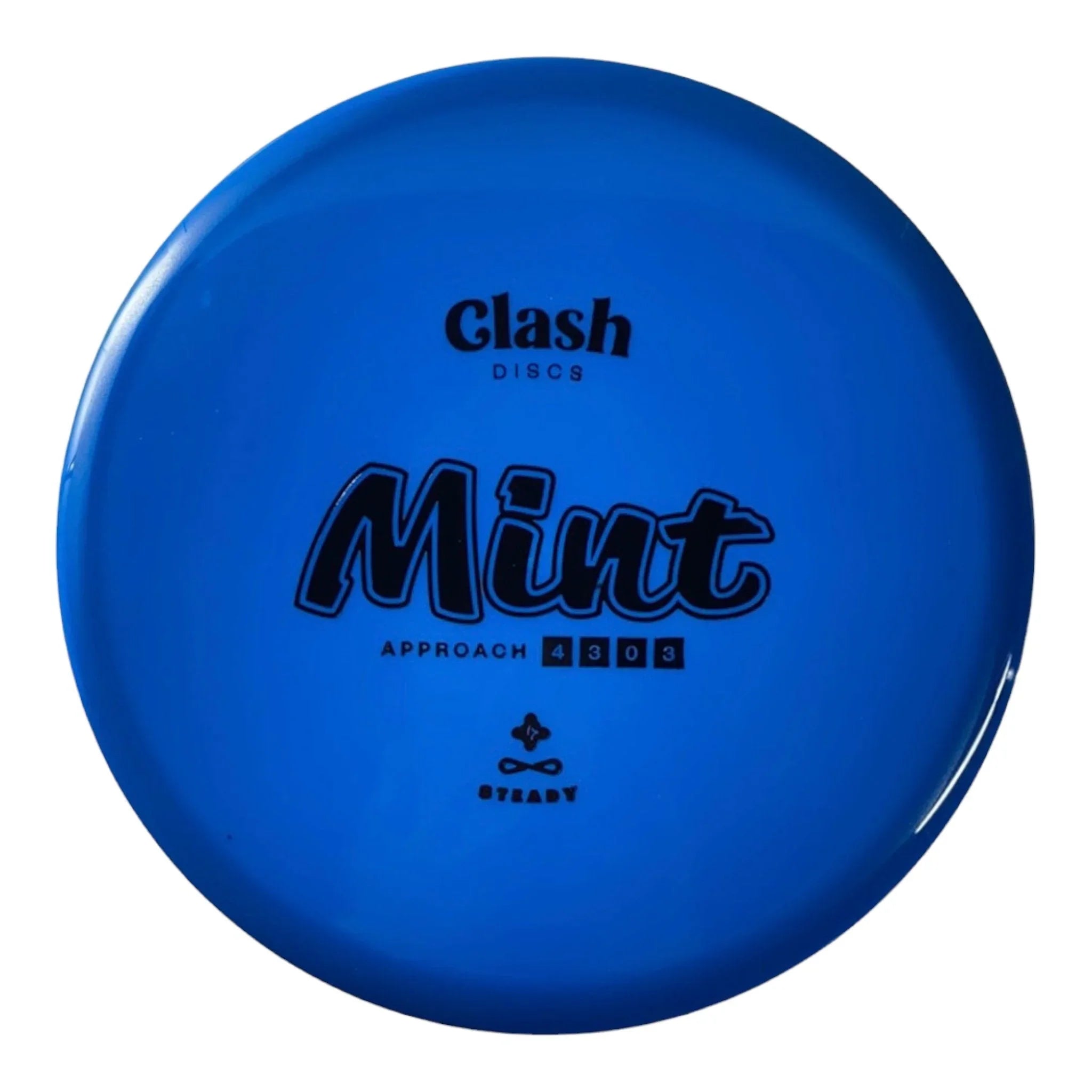 Clash Discs Mint | Steady | Blue/Black 174 - 178g Disc Golf