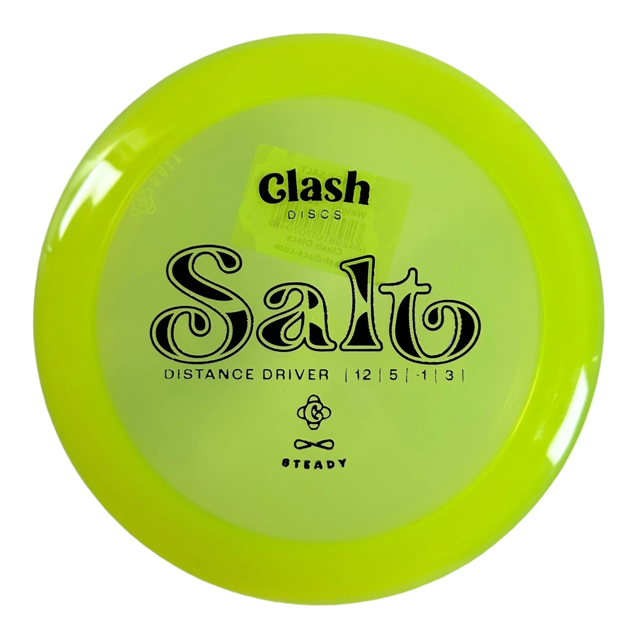 Clash Discs Salt | Steady | Yellow/Blue 169 - 172g Disc Golf