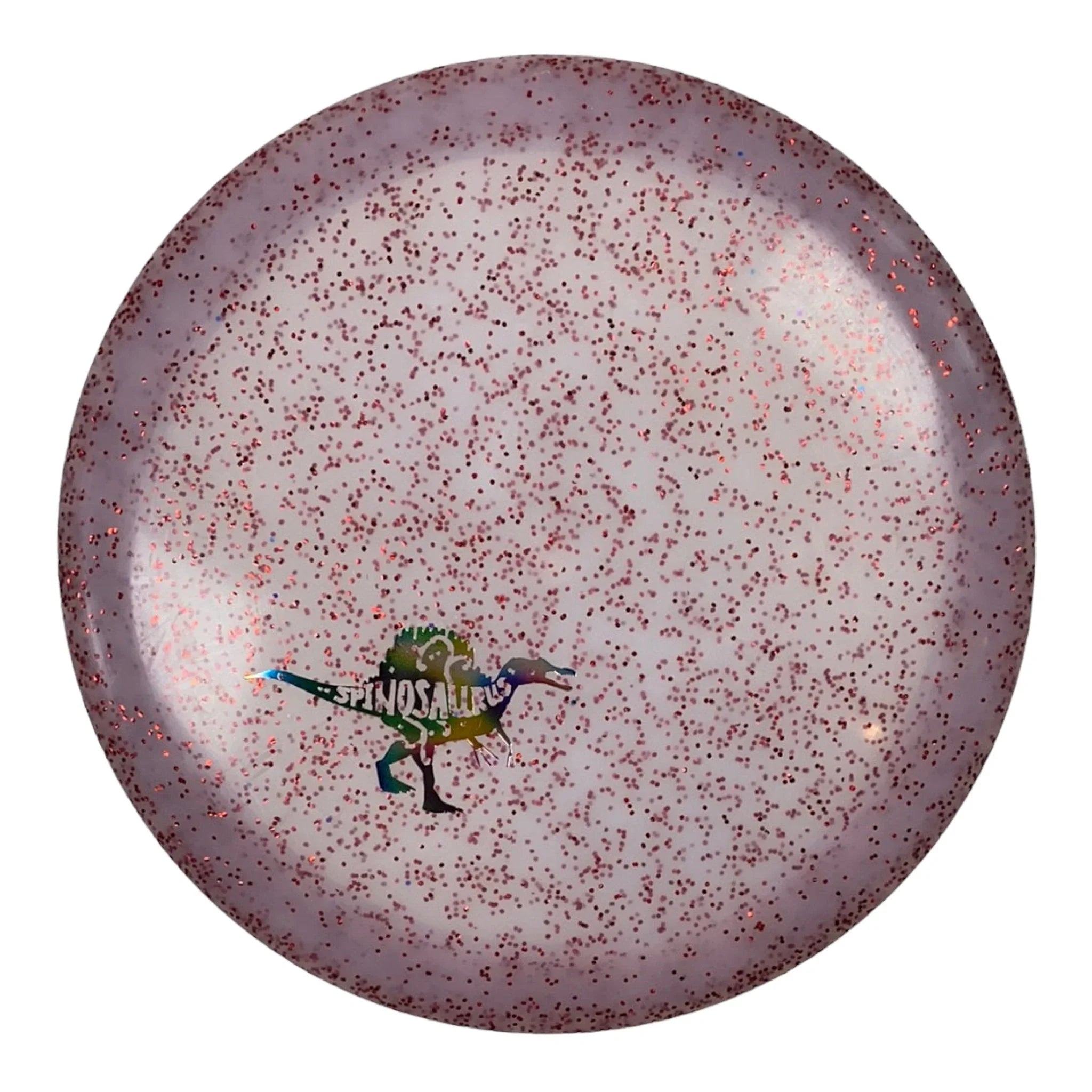 Dino Discs Spinosaurus | Feather | Lilac/Rainbow 133g Disc Golf