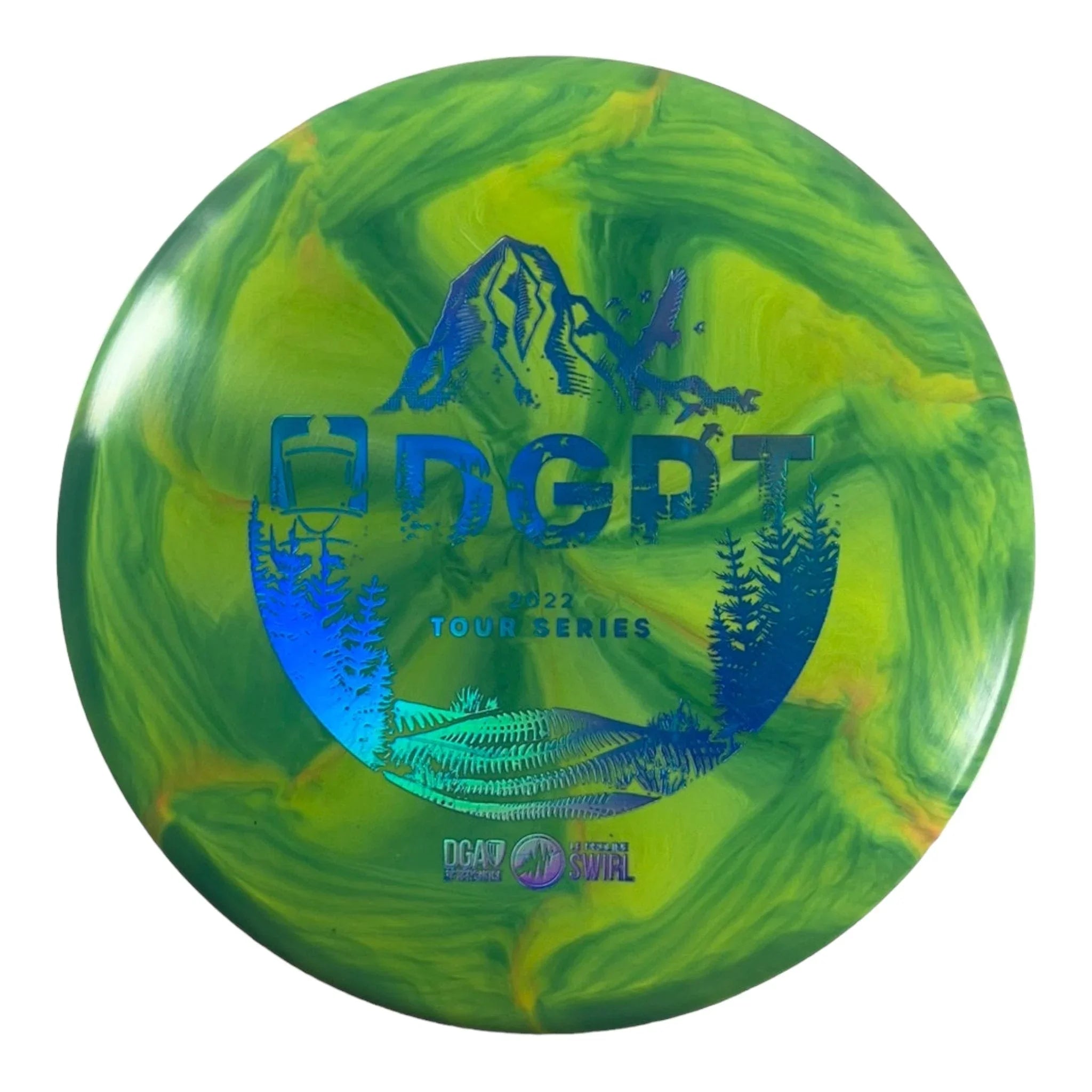 Disc Golf Association Aftershock | Swirl | Green/Blue 170g (DGPT) Disc Golf