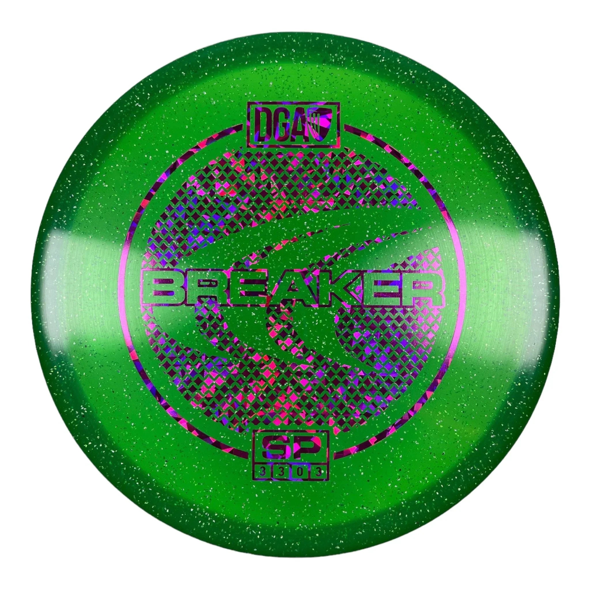 Disc Golf Association Breaker | SP | Green/Pink 173g Disc Golf