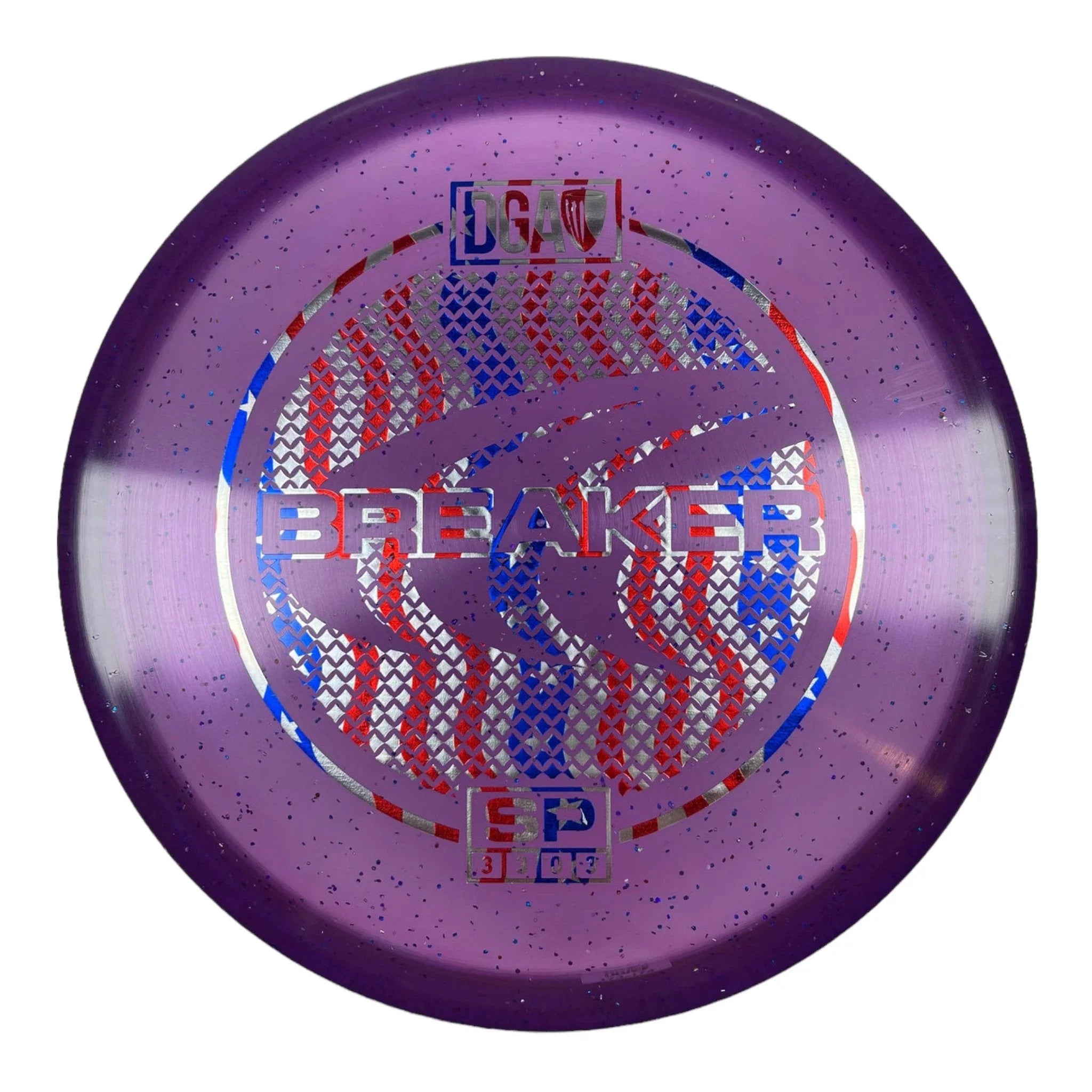 Disc Golf Association Breaker | SP | Purple/USA 173g Disc Golf