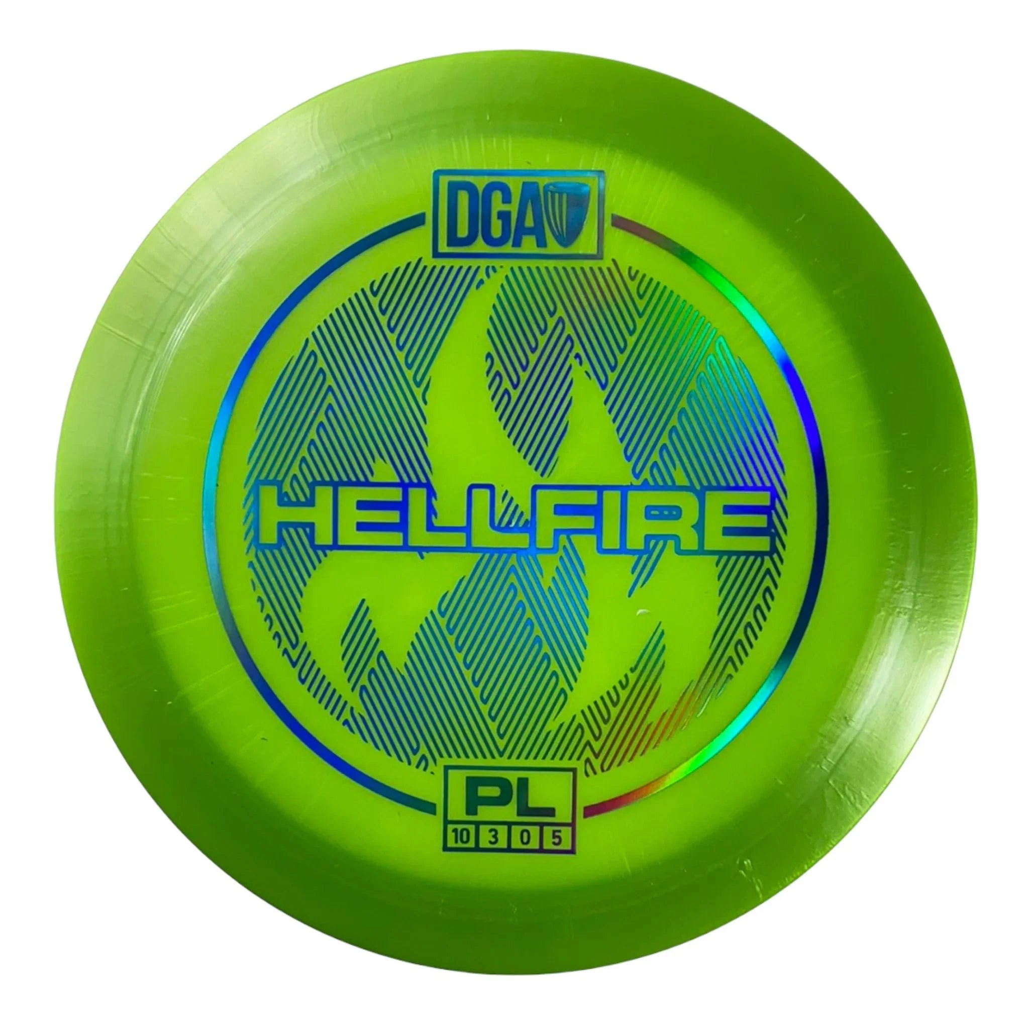 Disc Golf Association Hellfire | PL | Green/Blue/Holo 170 - 173g Disc Golf