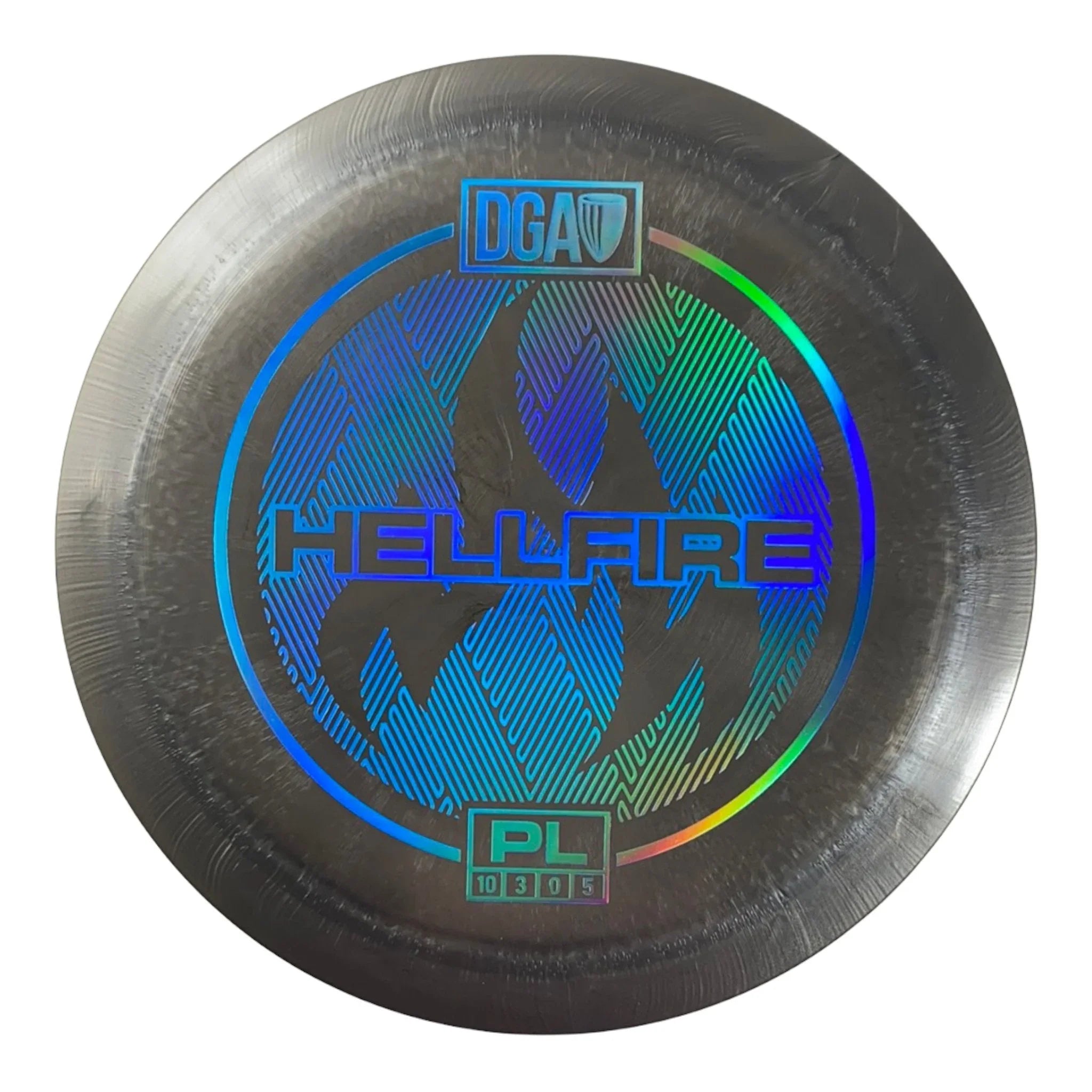 Disc Golf Association Hellfire | PL | Grey/Blue/Holo 172g Disc Golf