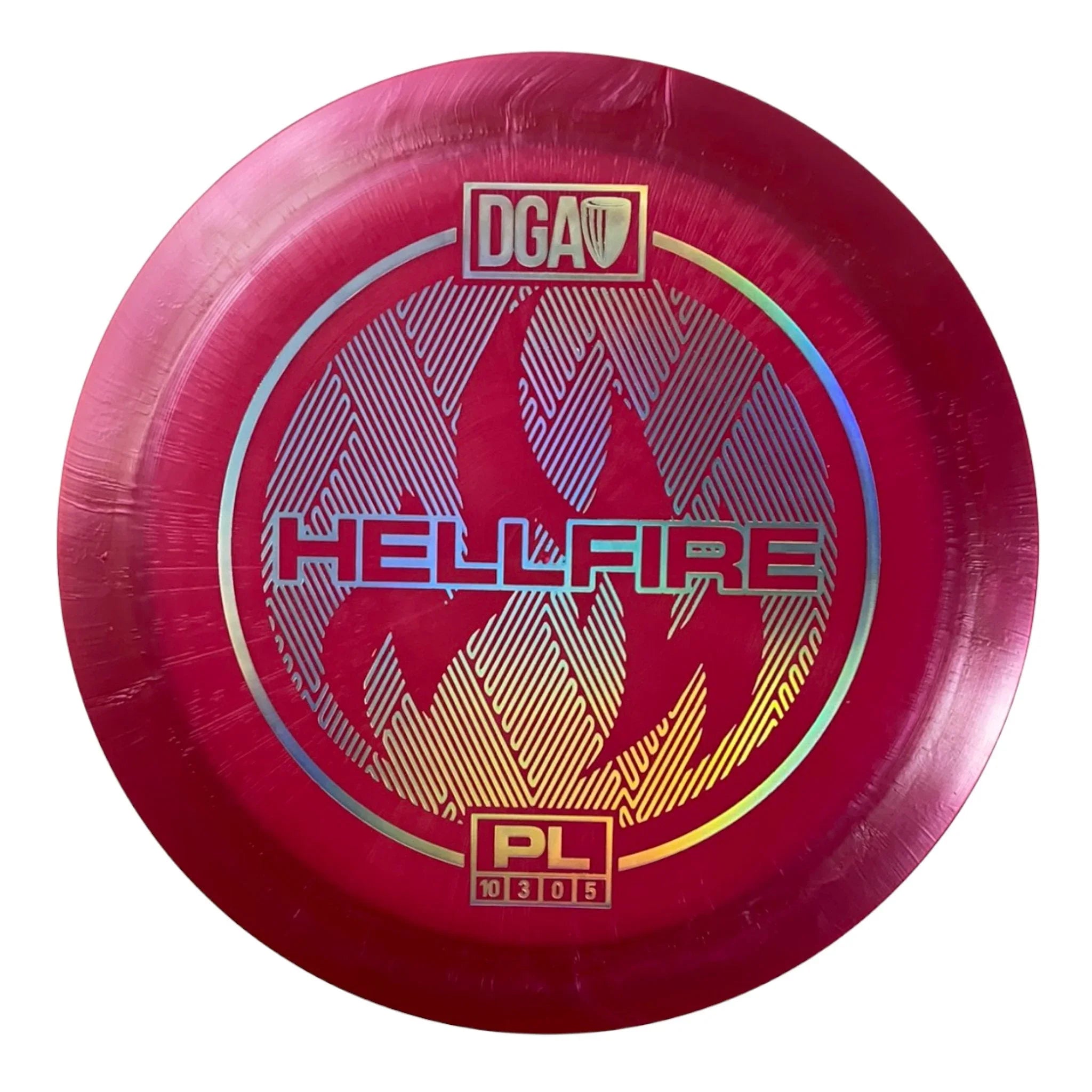 Disc Golf Association Hellfire | PL | Pink/Holo 173 - 174g Disc Golf