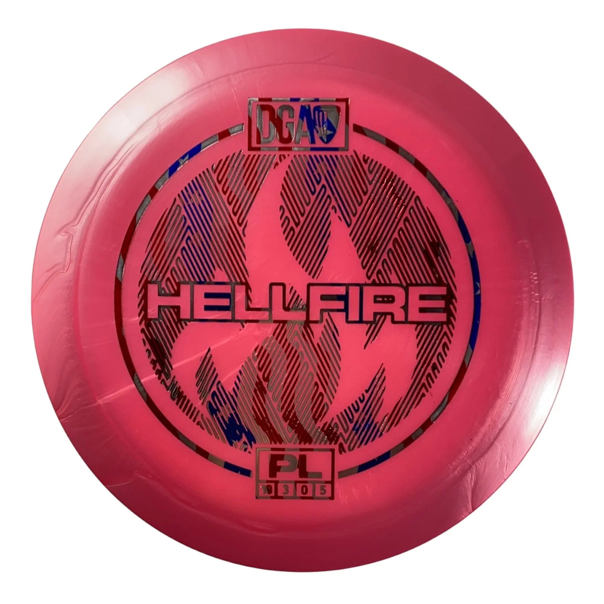 Disc Golf Association Hellfire | PL | Pink/USA 173g Disc Golf