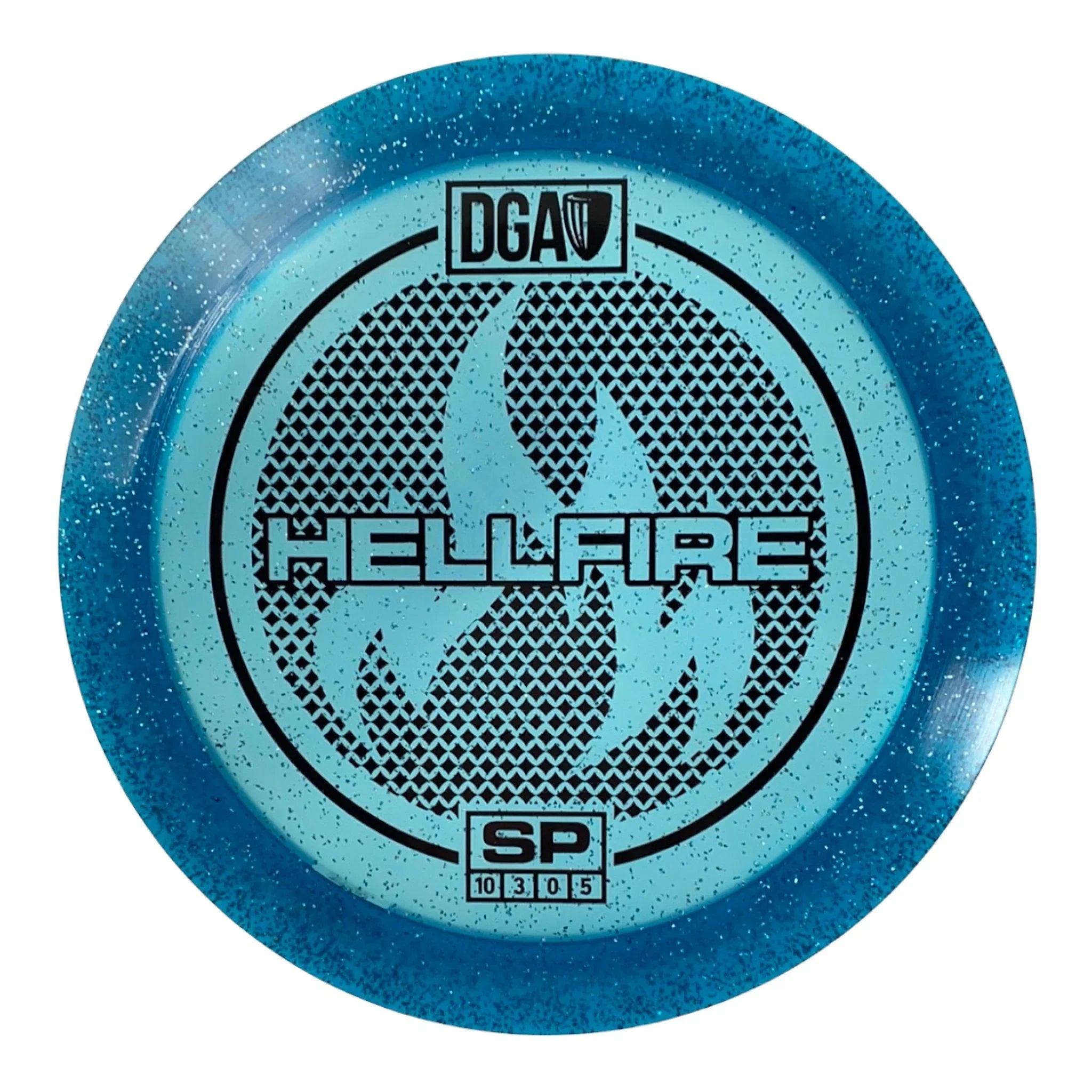 Disc Golf Association Hellfire | SP | Blue/Black 172g Disc Golf
