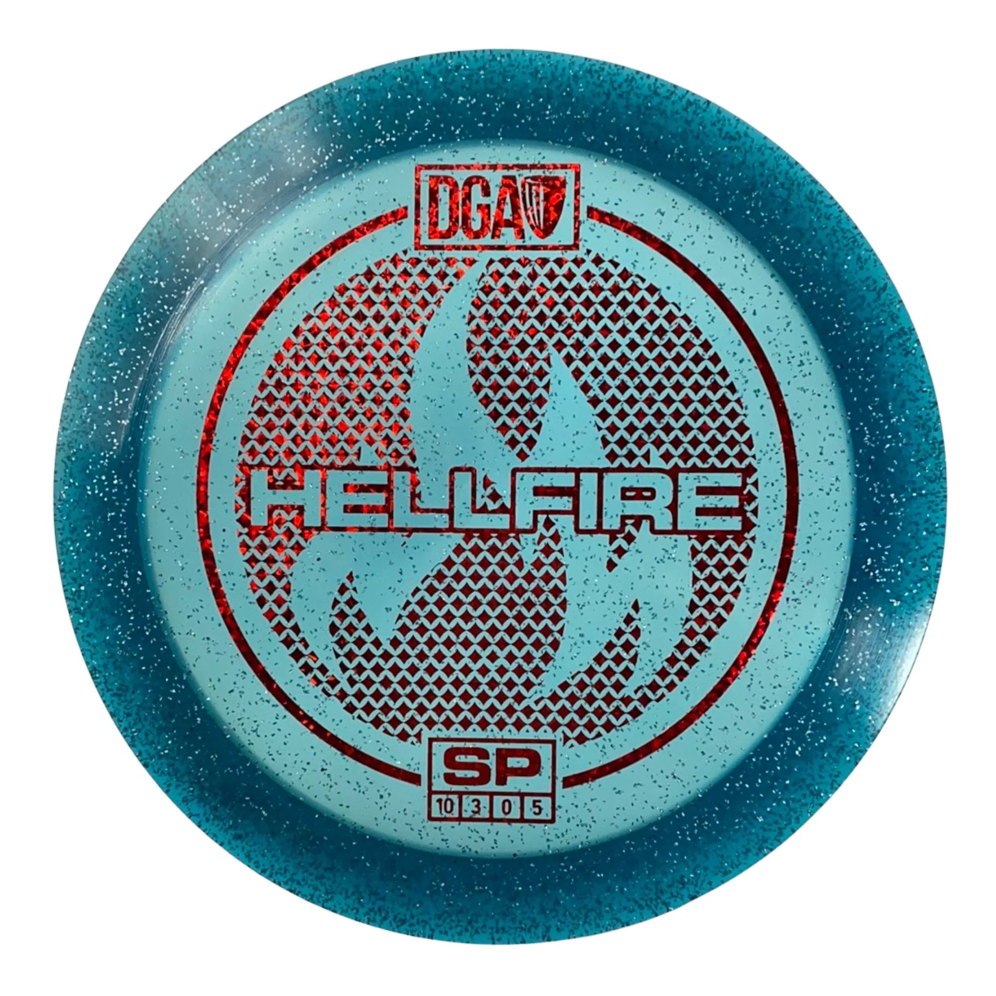 Disc Golf Association Hellfire | SP | Blue/Red 173g Disc Golf
