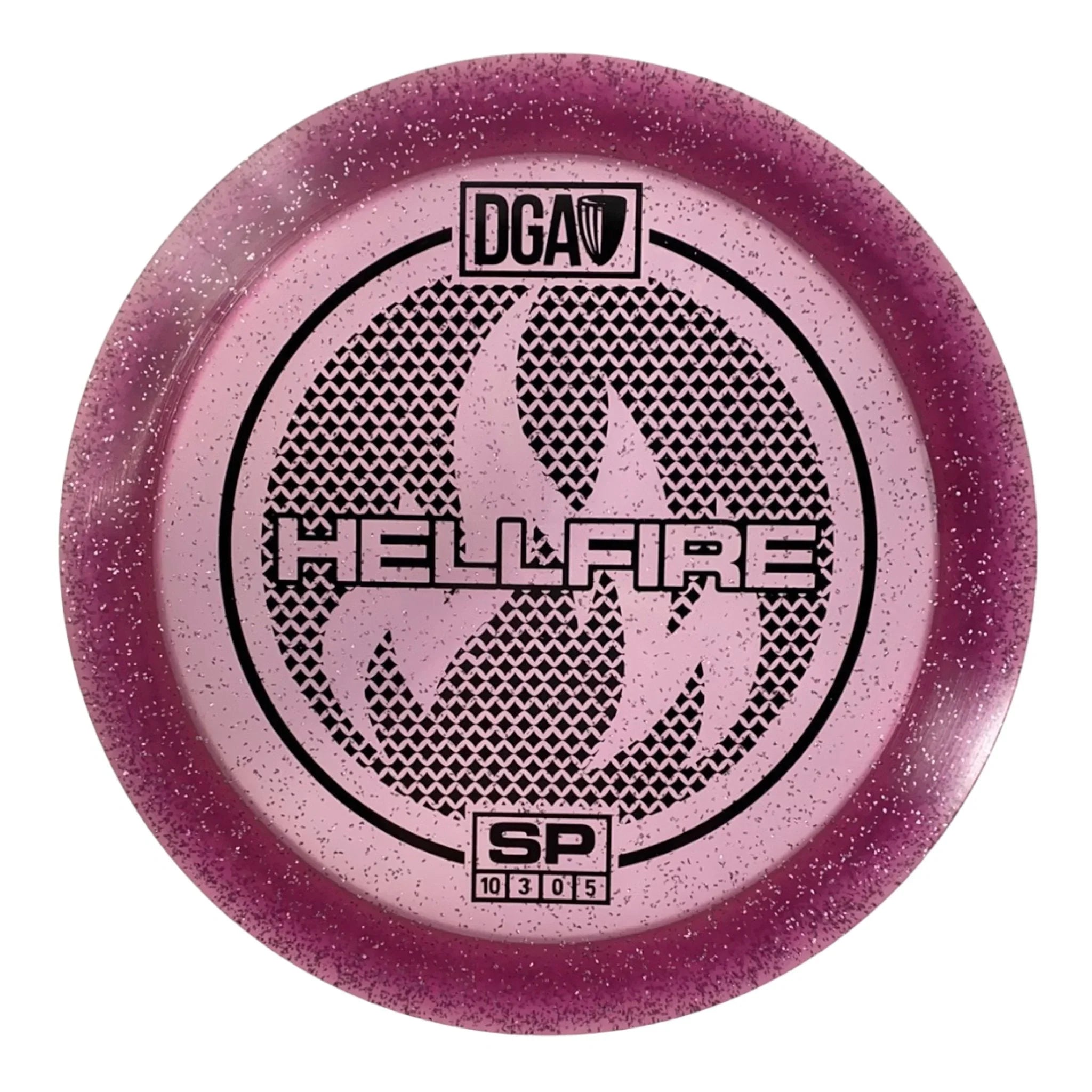 Disc Golf Association Hellfire | SP | Pink/Black 172g Disc Golf