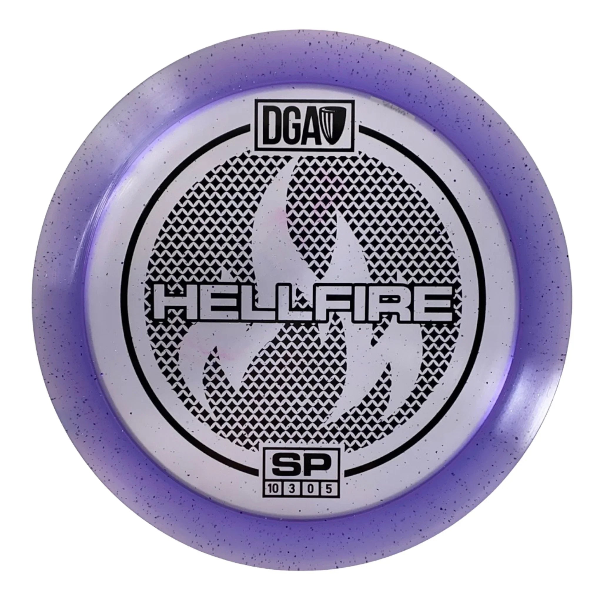 Disc Golf Association Hellfire | SP | Purple/Black 172g Disc Golf