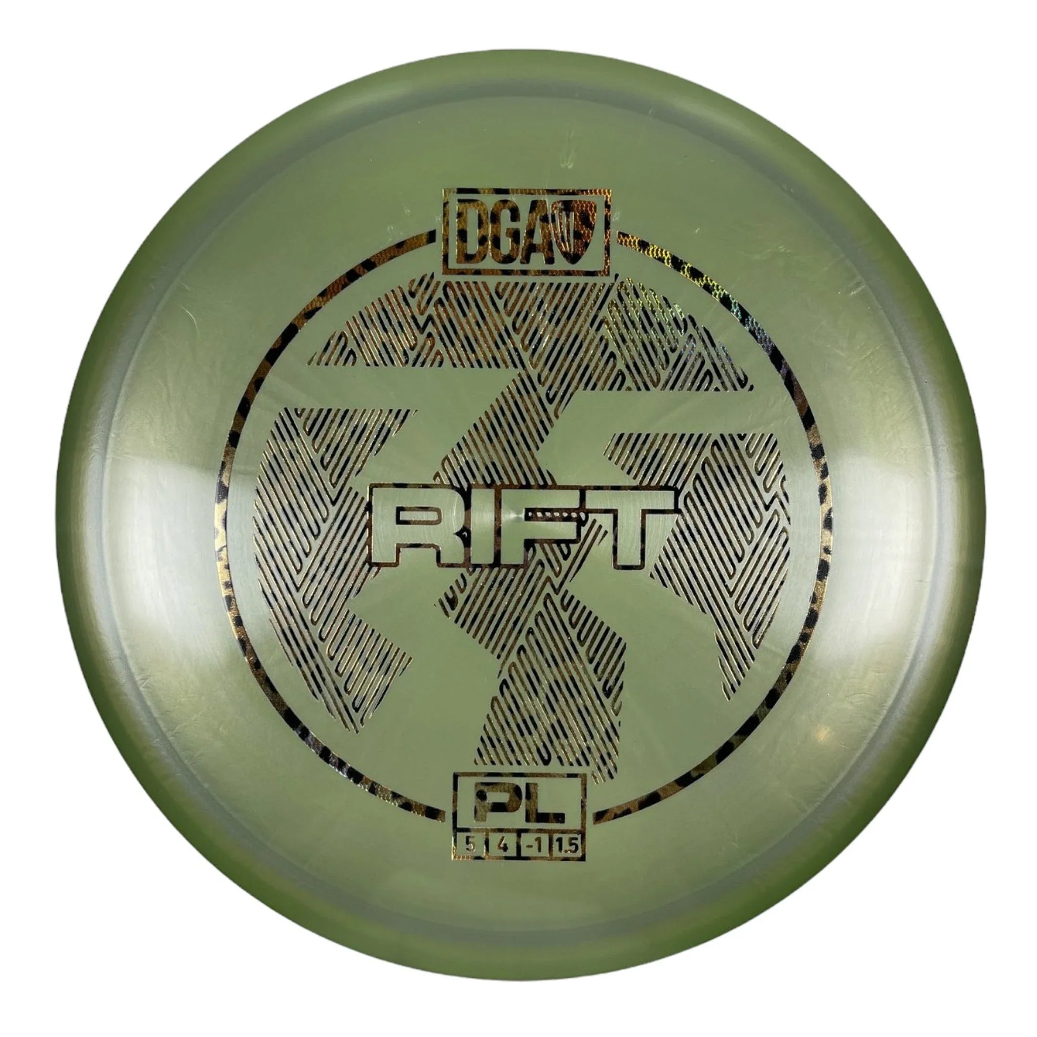 Disc Golf Association Rift | PL | Green/Multi 173 - 175g Disc Golf