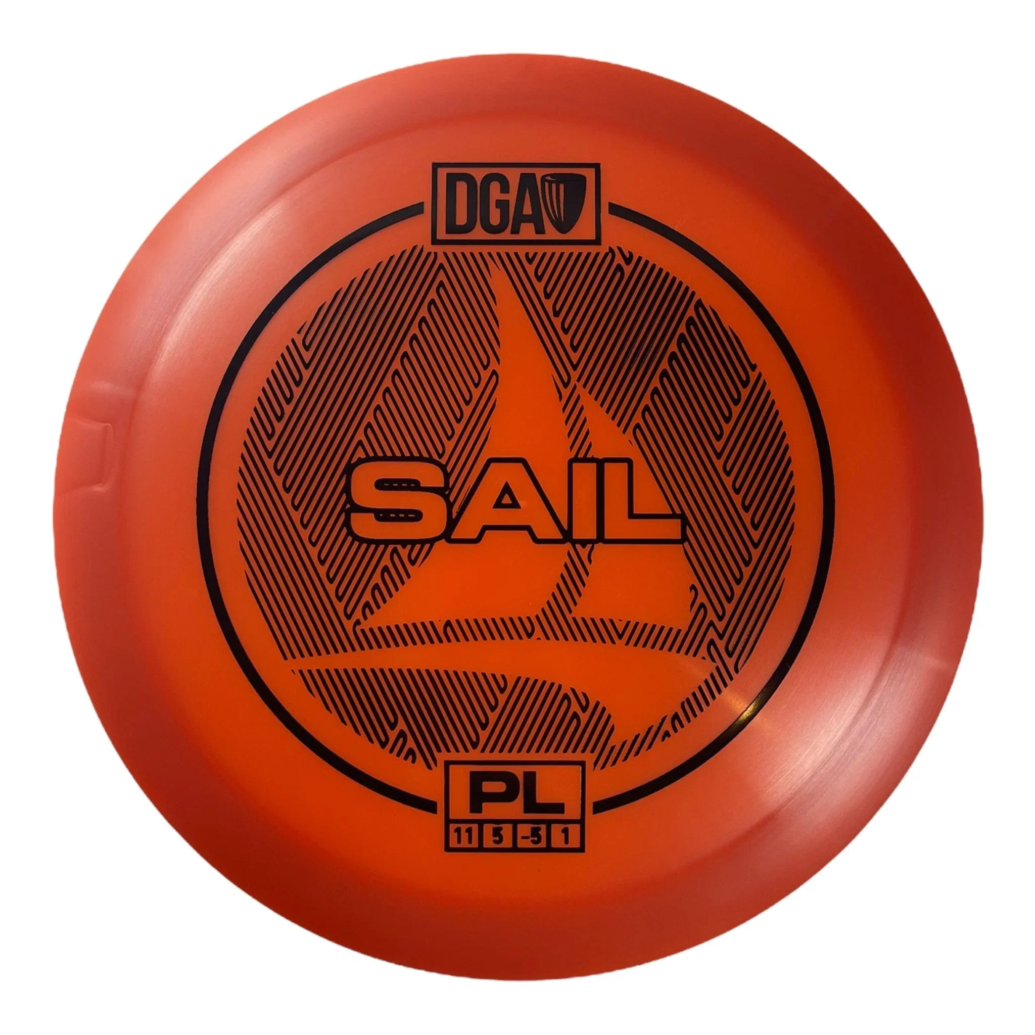 Disc Golf Association Sail | PL | Orange/Black 174g Disc Golf