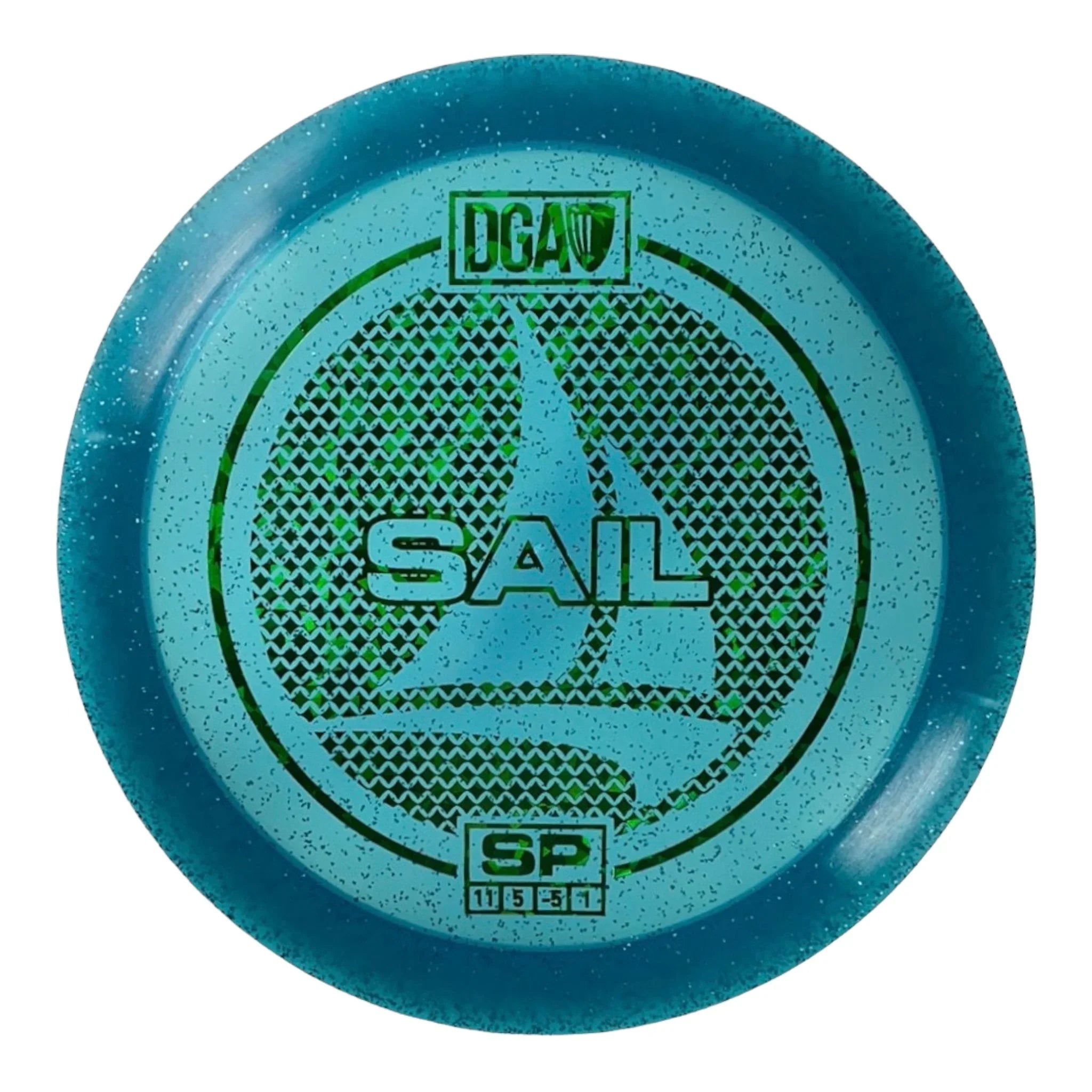 Disc Golf Association Sail | SP | Blue/Green 174g Disc Golf
