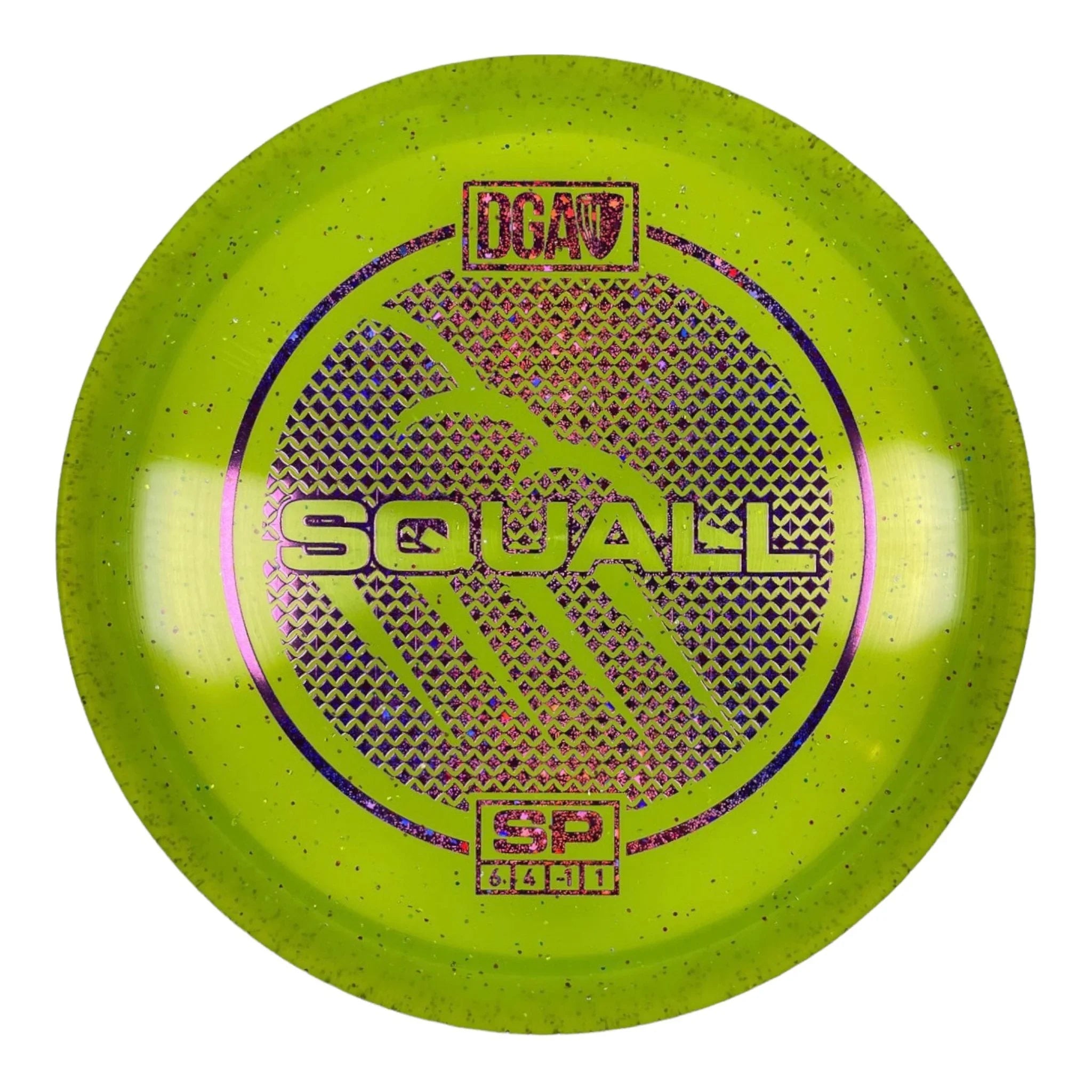 Disc Golf Association Squall | SP | Yellow/Pink 177g Disc Golf